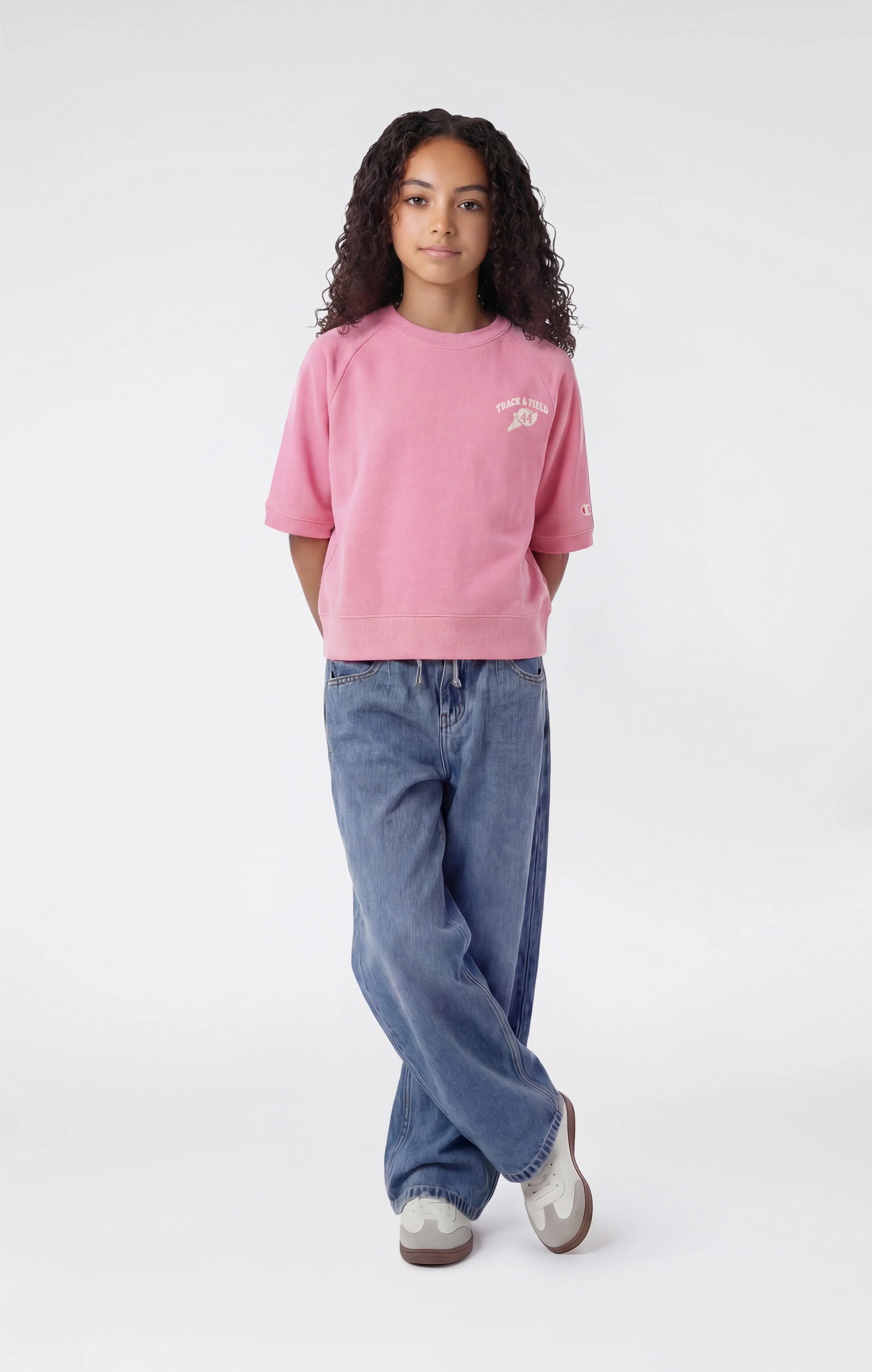 Girls’ Short Sleeve Sweatshirt Icons - Image 2