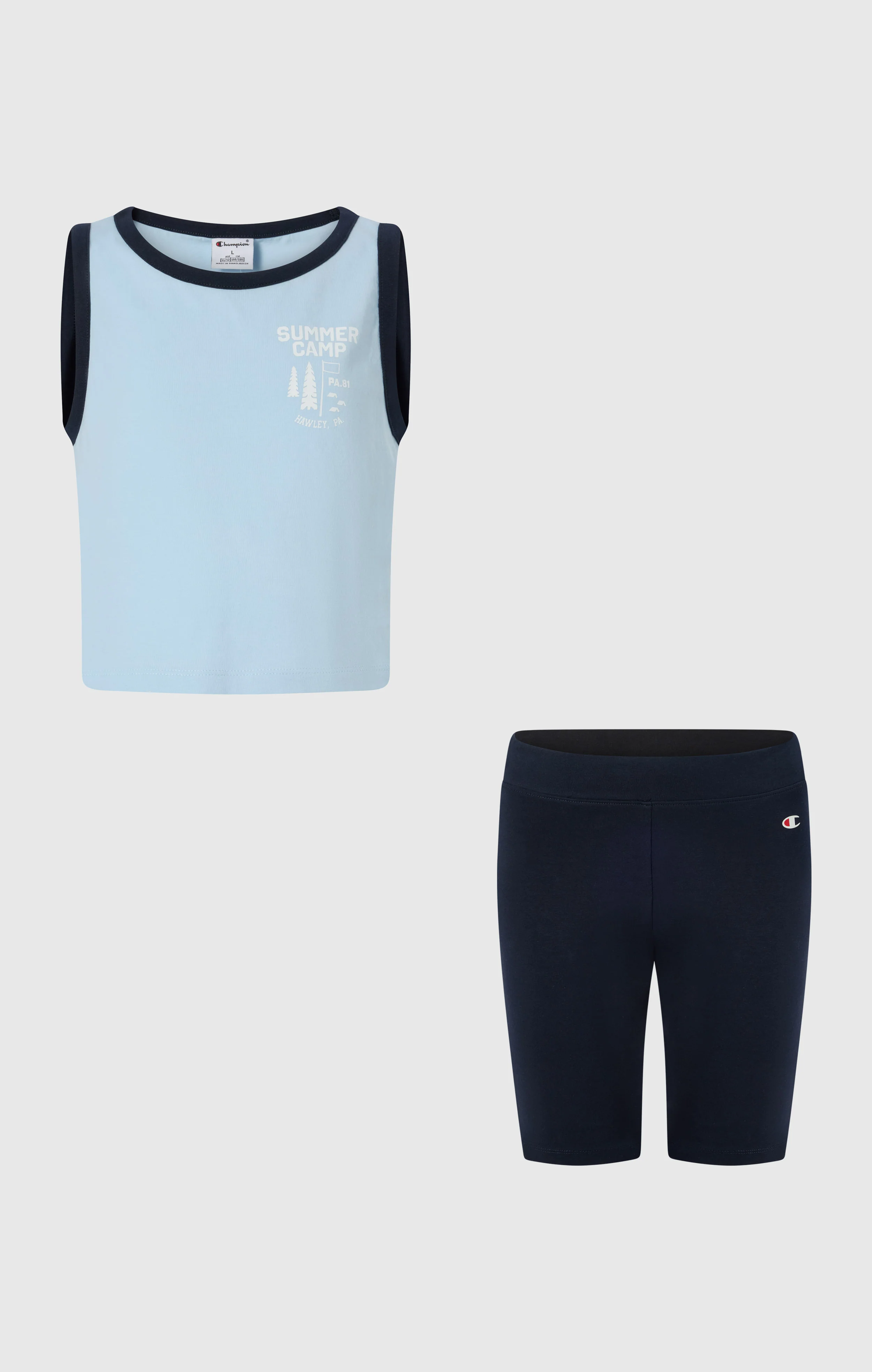 Girls’ Tank Top and Cycling Shorts Set Icons - Image 4