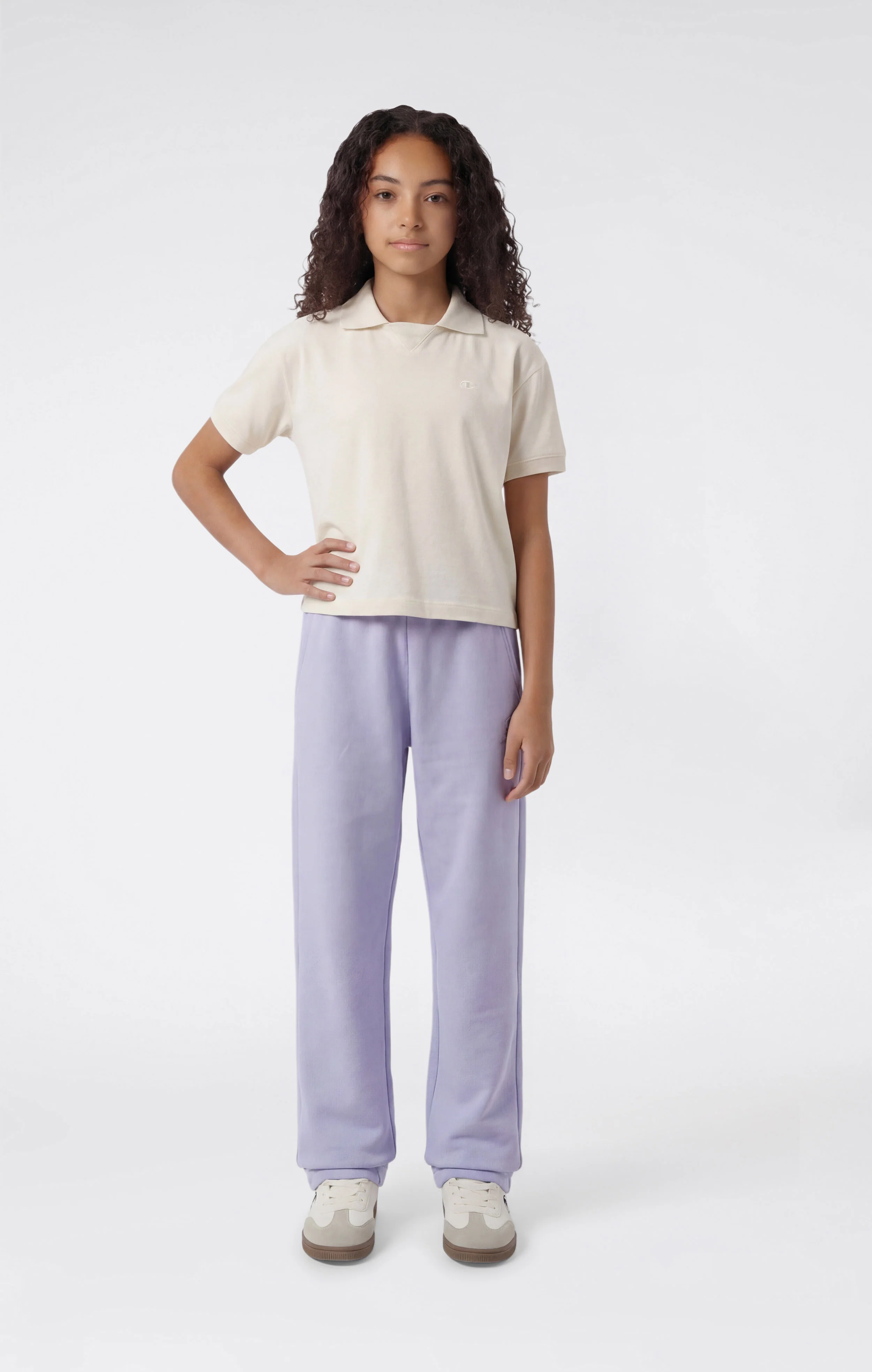 Girls’ Washed Effect Straight Leg Pants Icons - Image 2