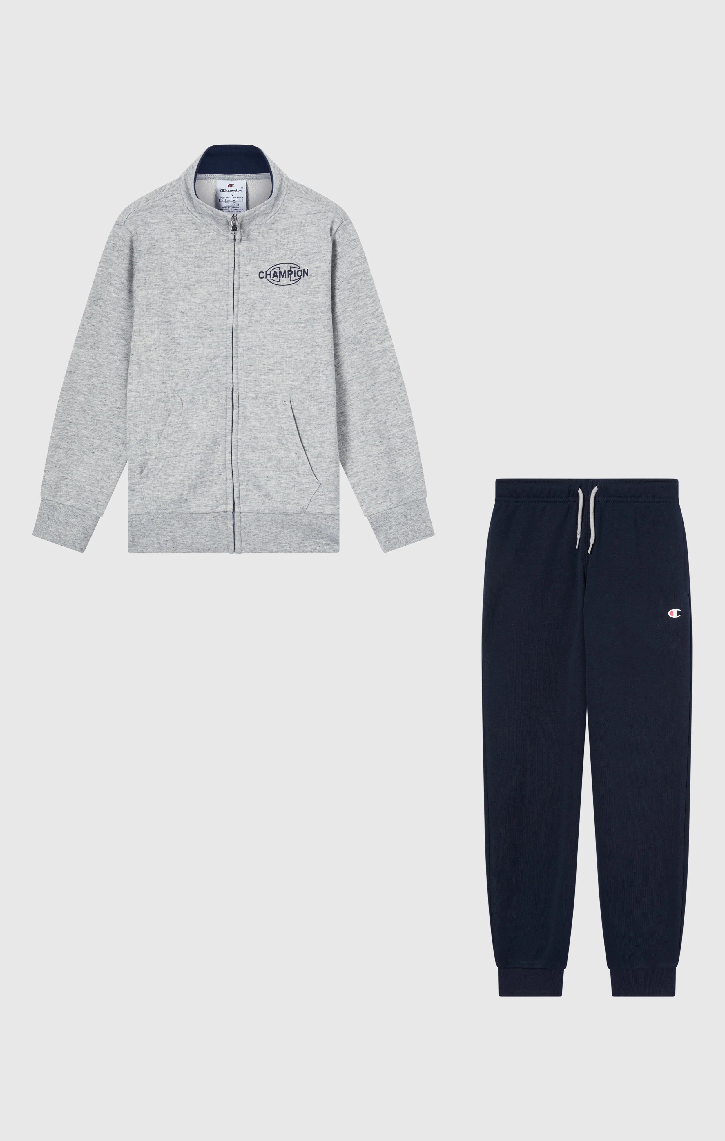 Kids’ Lightweight Terry Full-Zip Tracksuit - Image 4
