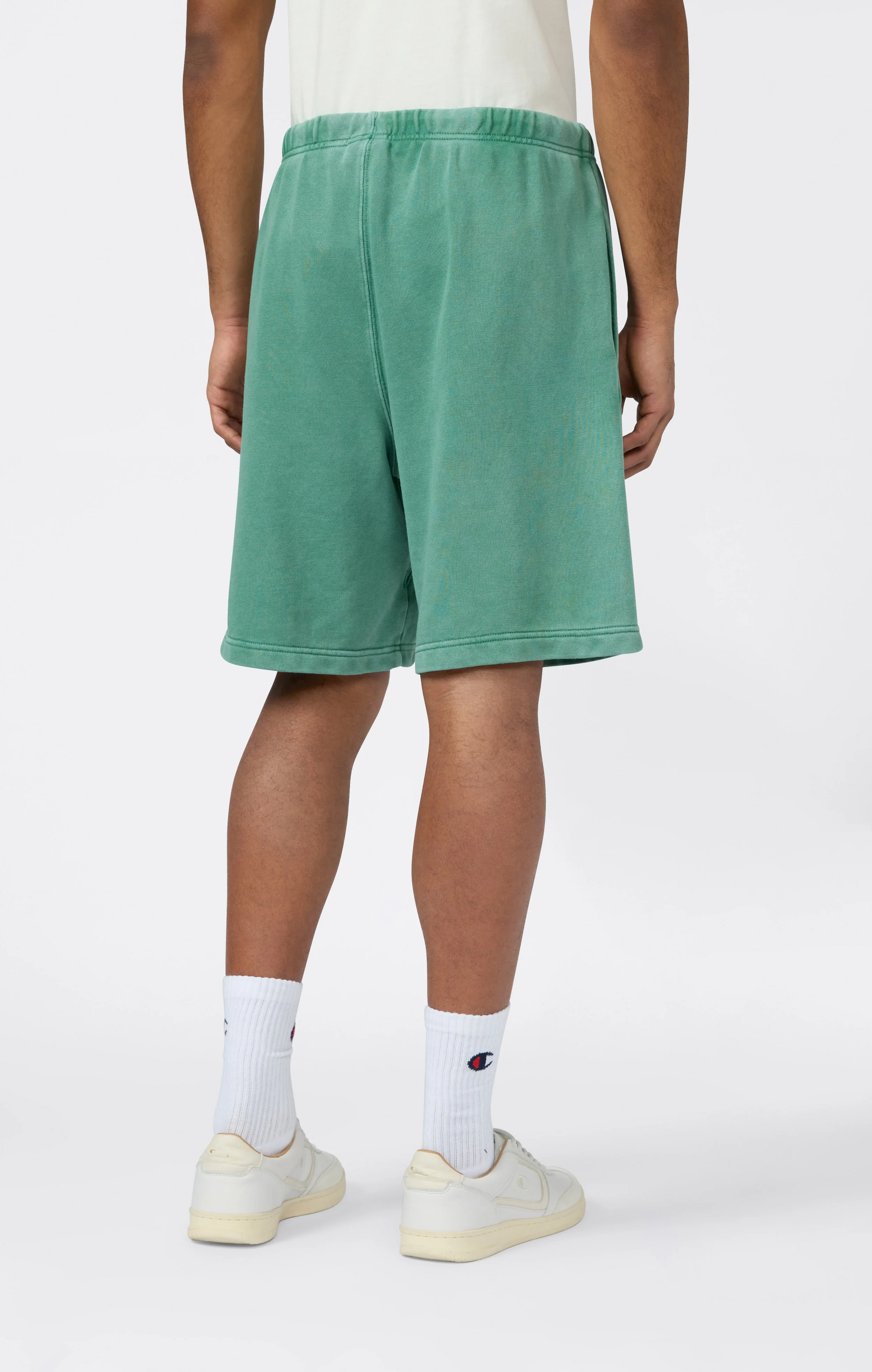 Men’s 9" Washed Effect Bermuda Shorts Icons - Image 3
