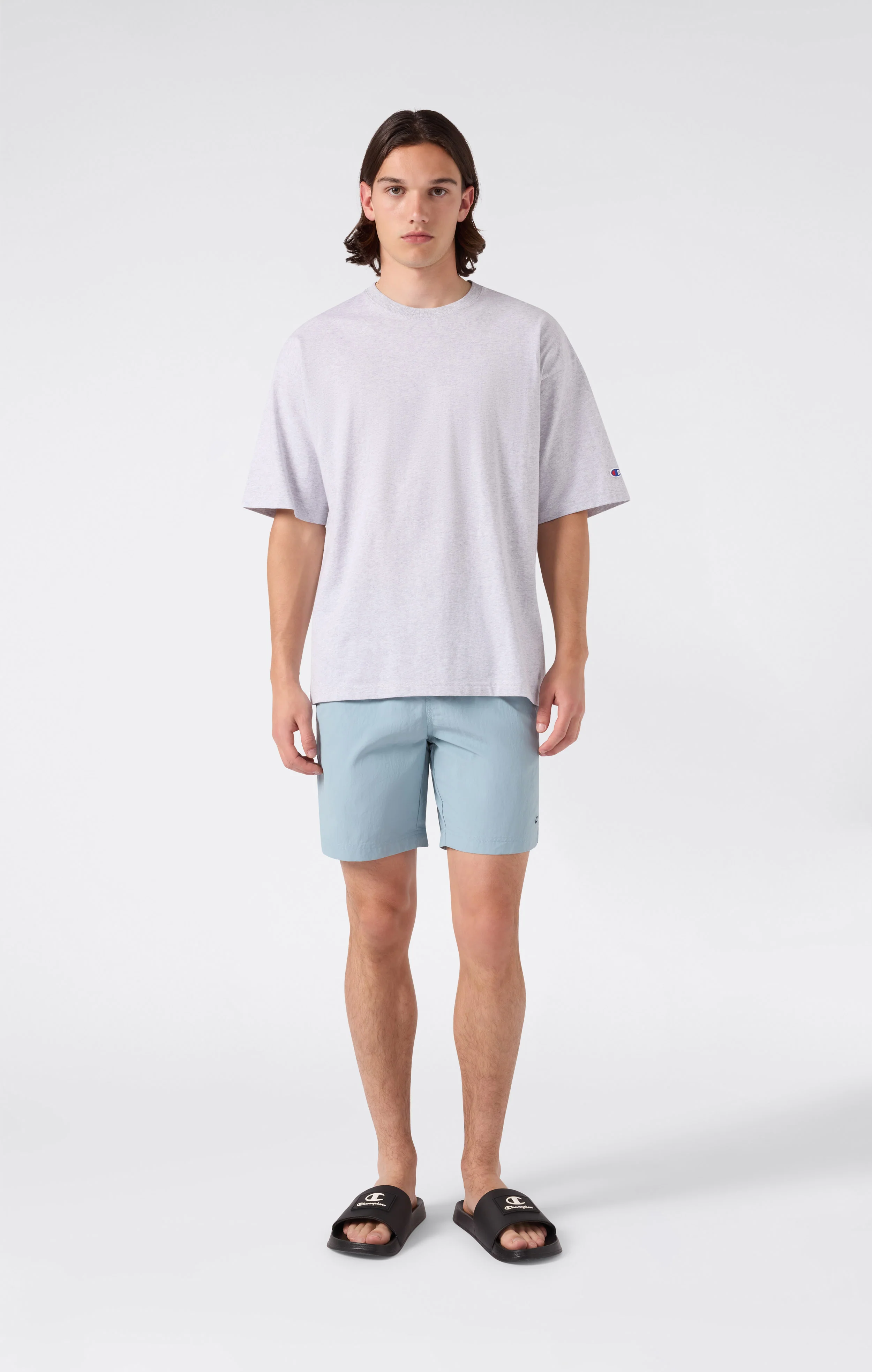 Men’s Board Fit Swim Shorts with Elasticated Waistband - Image 2