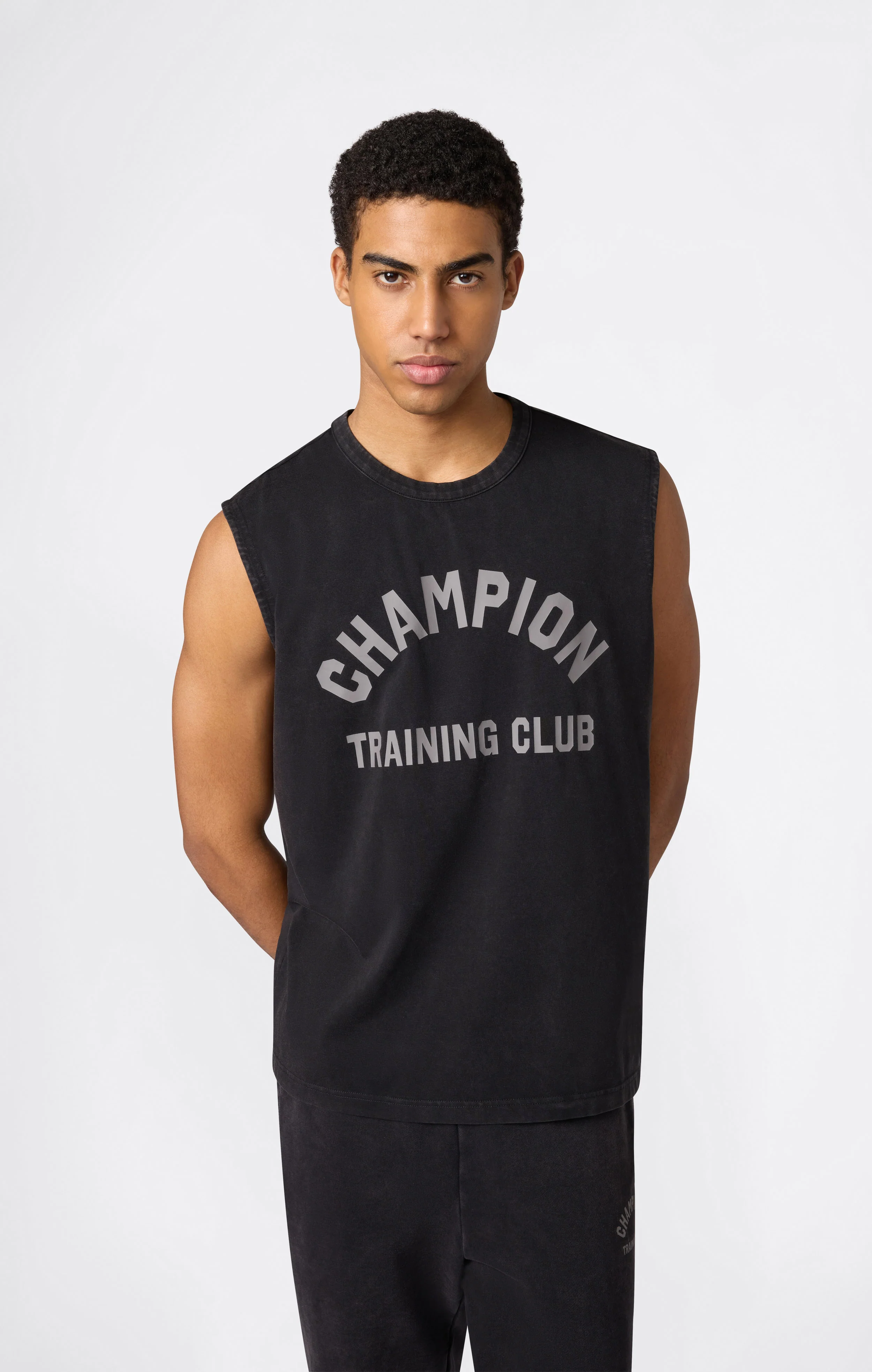 Men’s Boxing-Inspired Graphic Muscle Tank