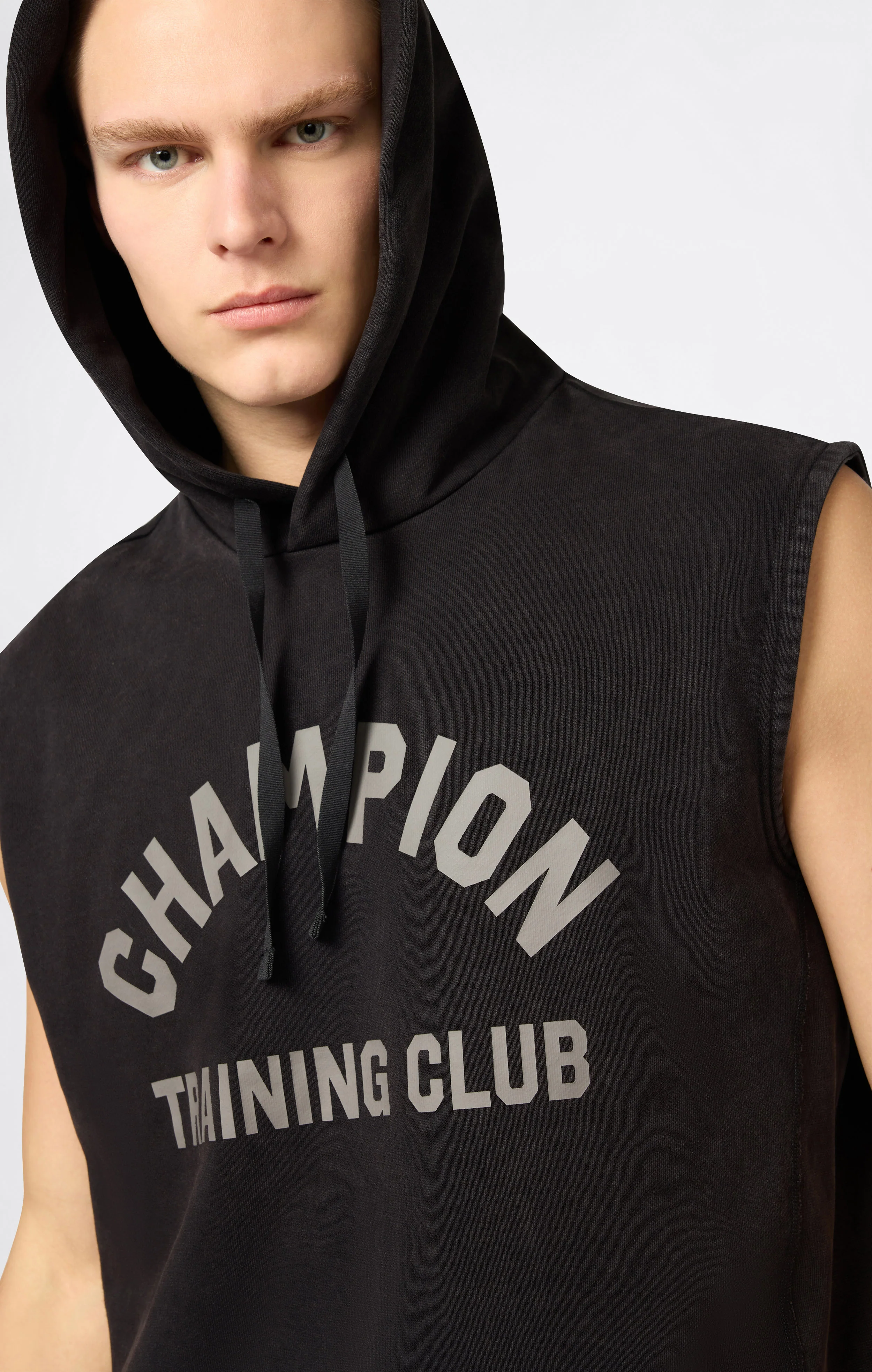 Men’s Boxing-Inspired Hooded Tank Top - Image 3
