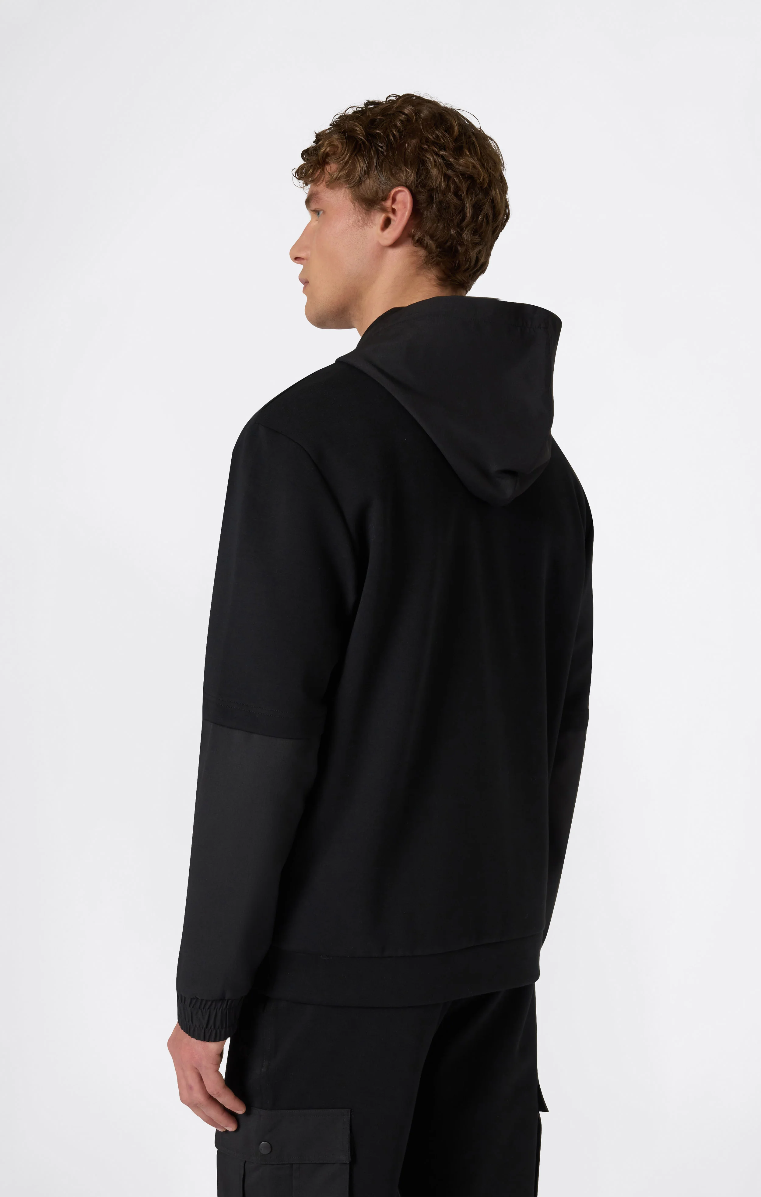 Men’s C-Tech Mix Media Hooded Sweatshirt - Image 3