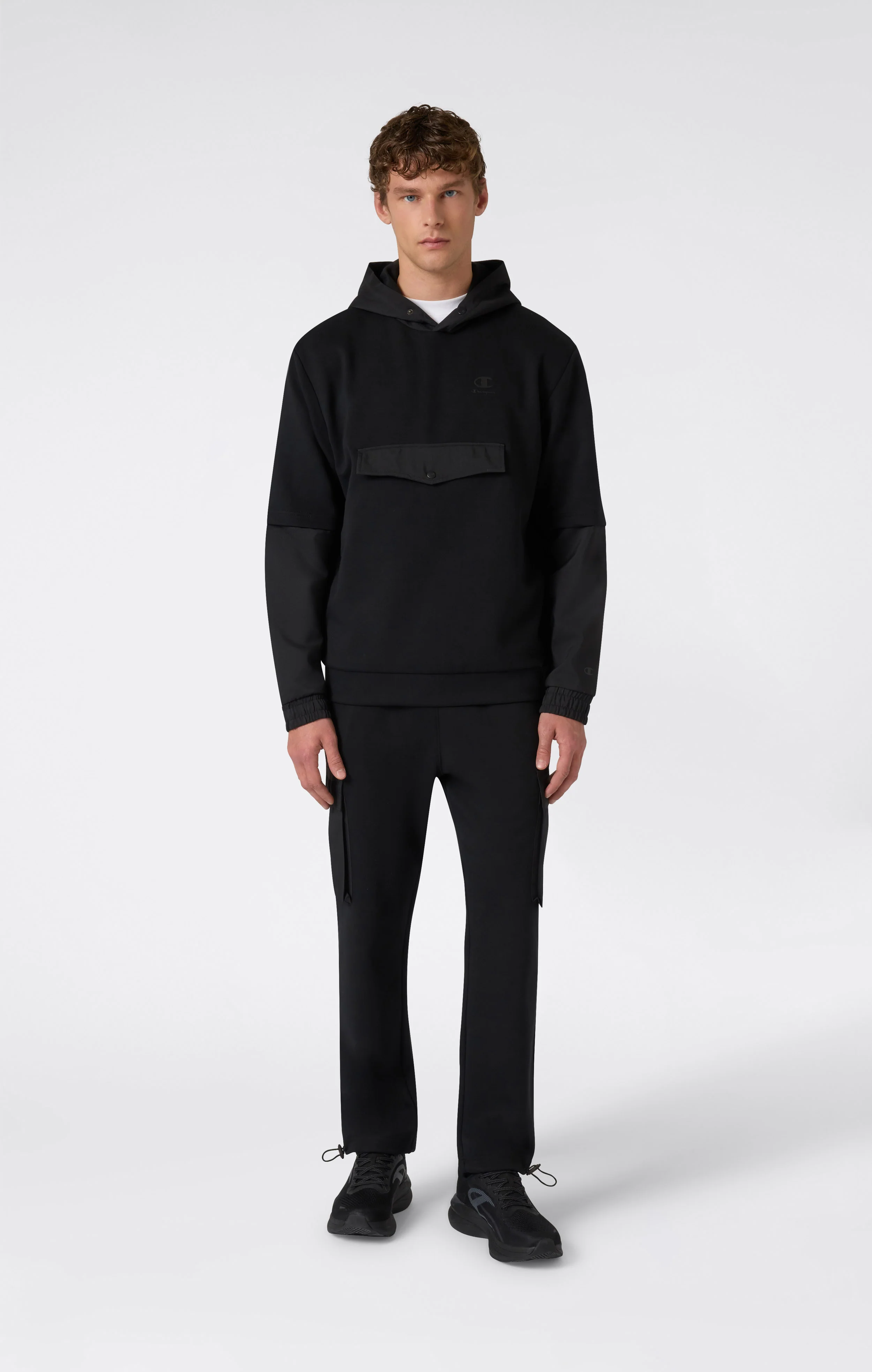 Men’s C-Tech Mix Media Hooded Sweatshirt - Image 4