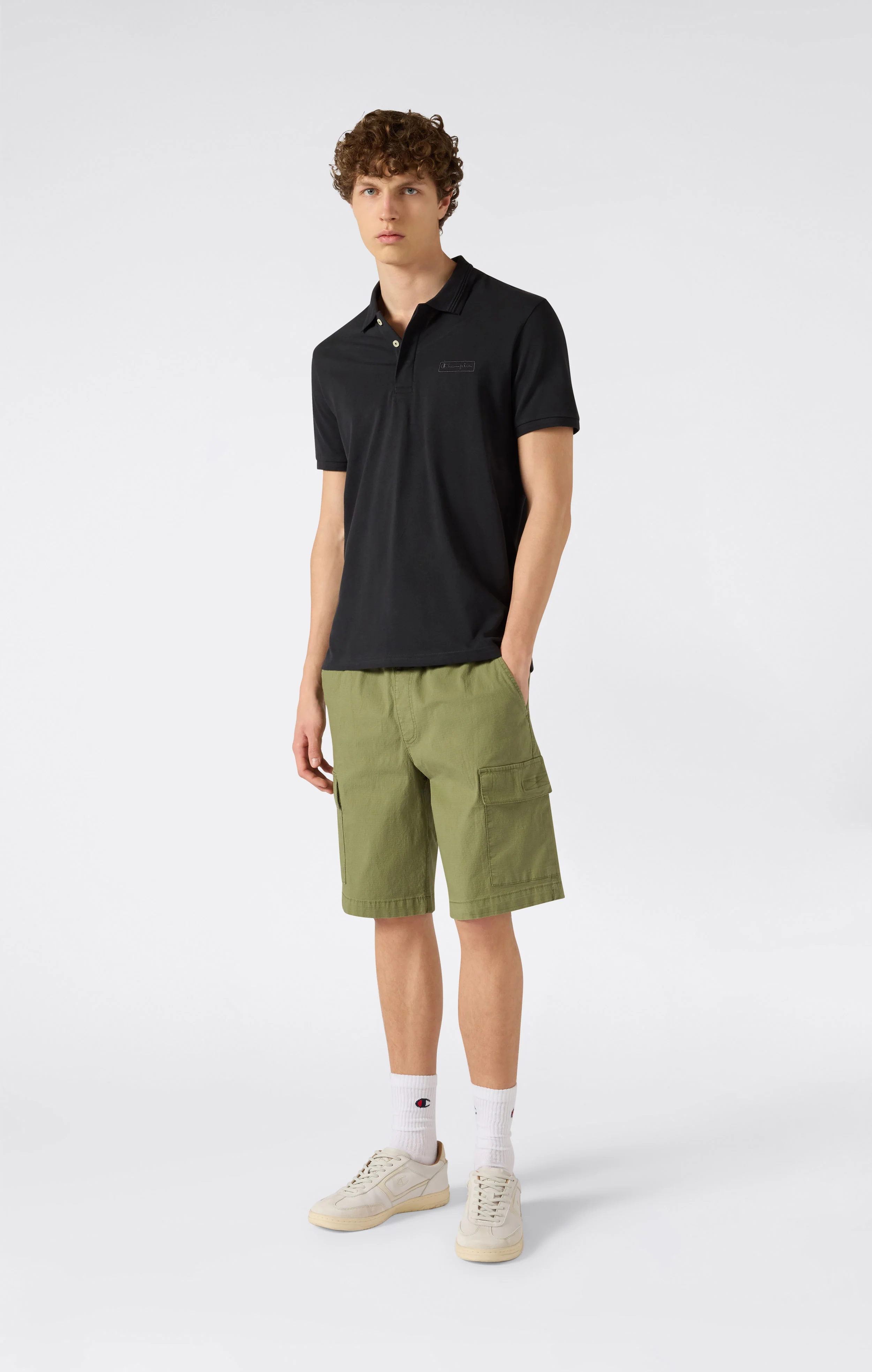 Men’s Cargo Shorts in Ripstop Fabric Icons - Image 2