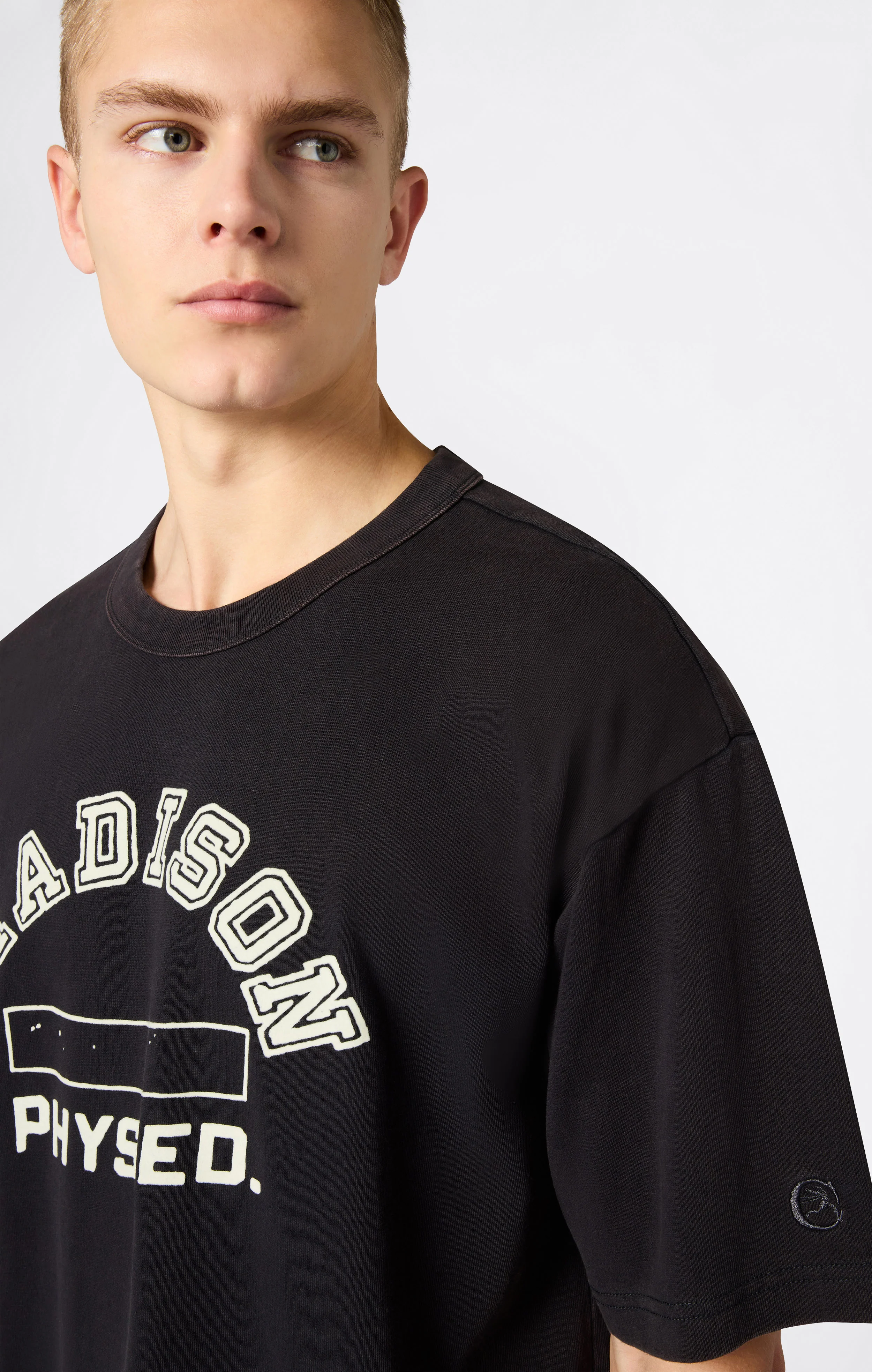 Men’s Collegiate-Inspired Crewneck T-Shirt Time Capsule - Image 4