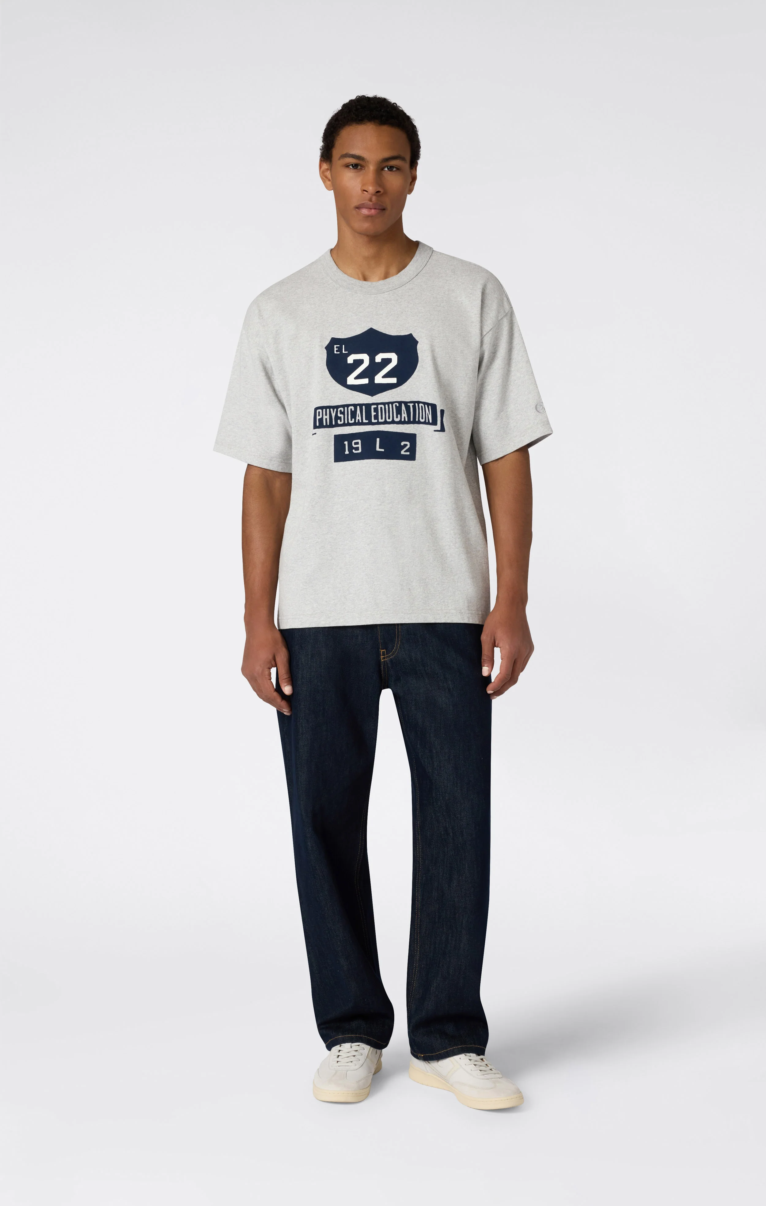 Men’s Collegiate-Inspired Crewneck T-Shirt Time Capsule - Image 4