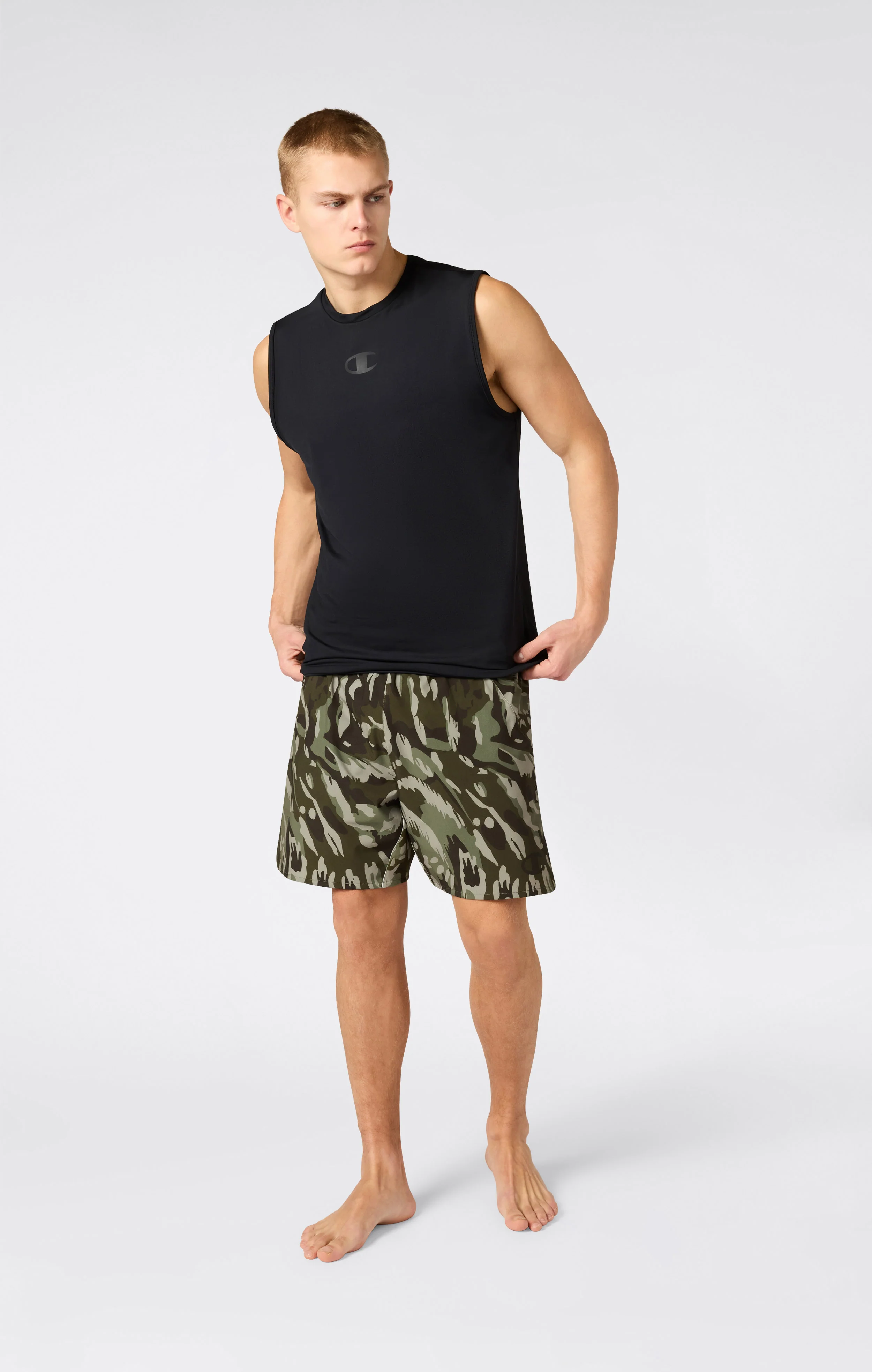 Men's 5" Stretch Nylon Shorts Combat - Image 2