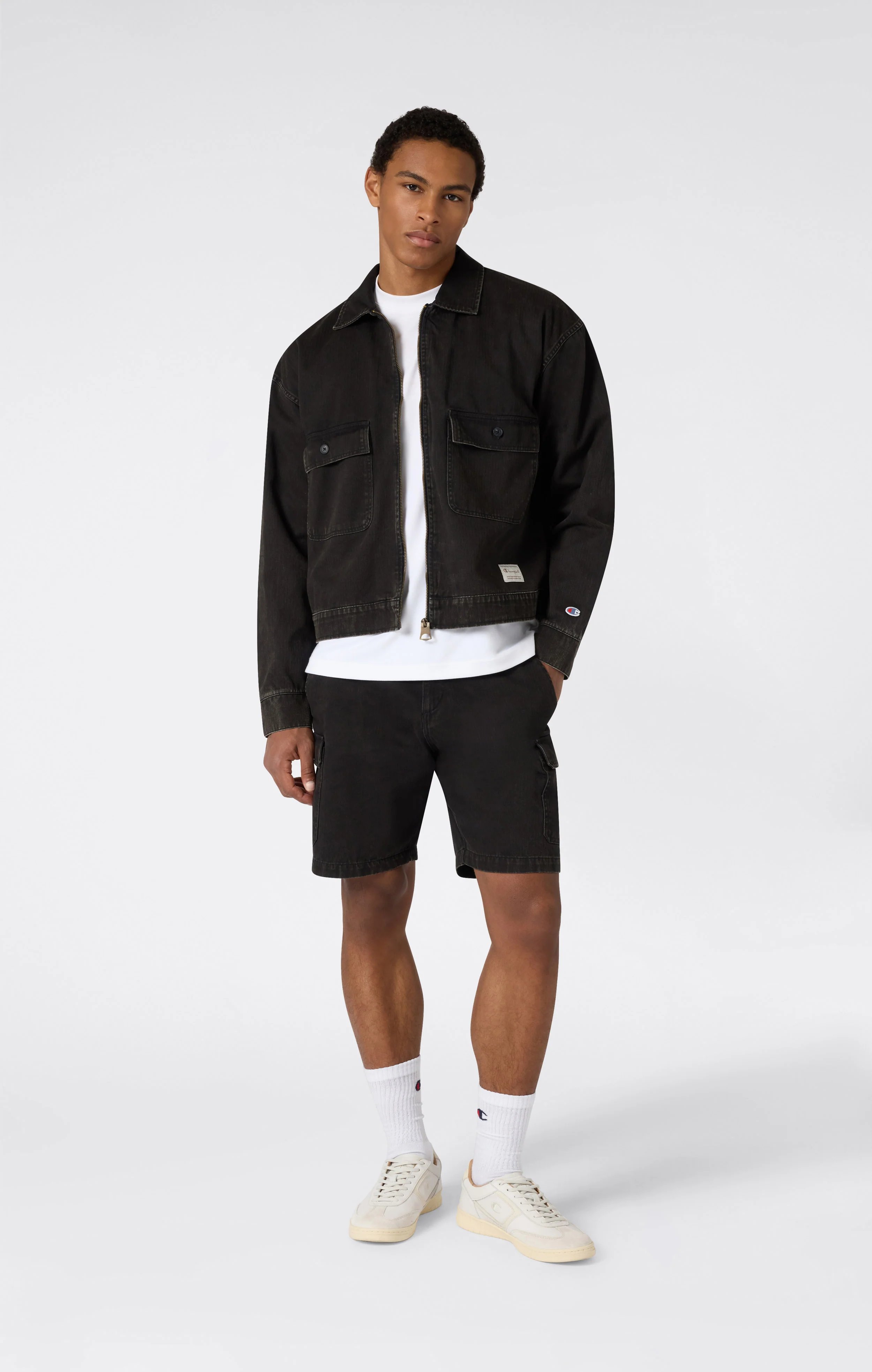 Men’s Cotton Fabric Jacket - Image 4