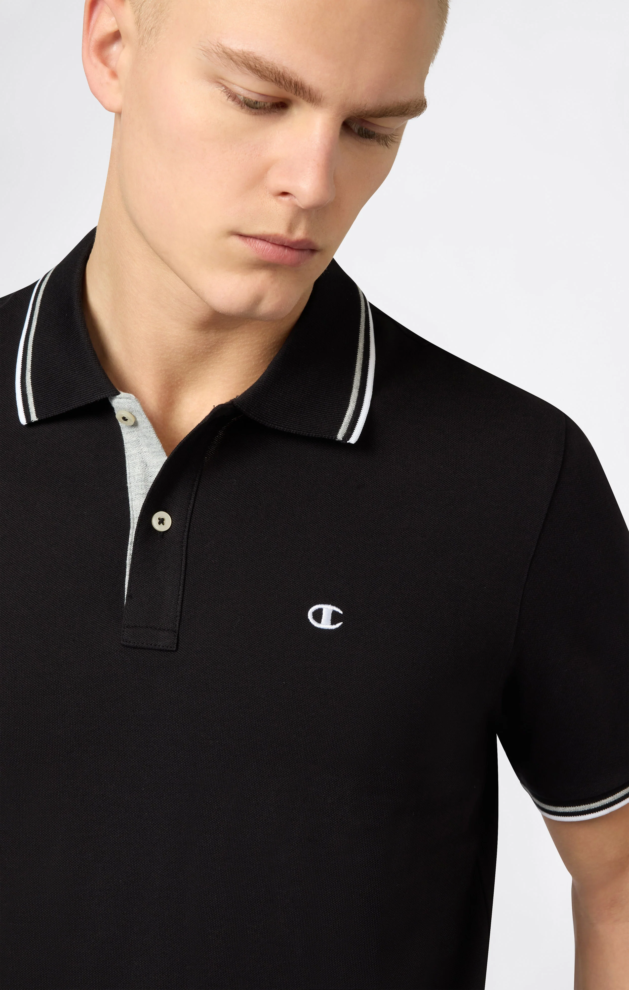 Men's Cotton Pique Polo - Image 3
