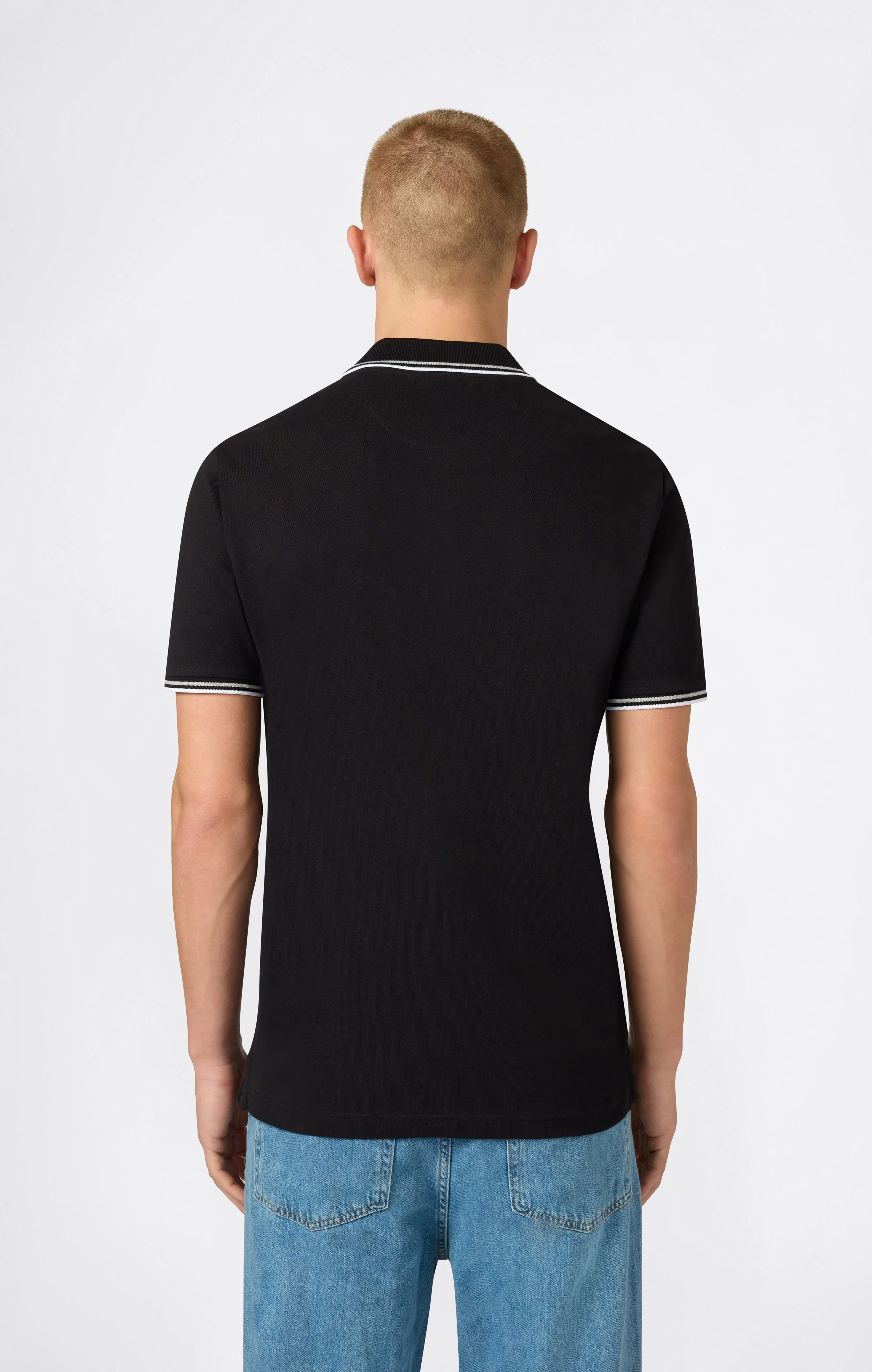 Men's Cotton Pique Polo - Image 4