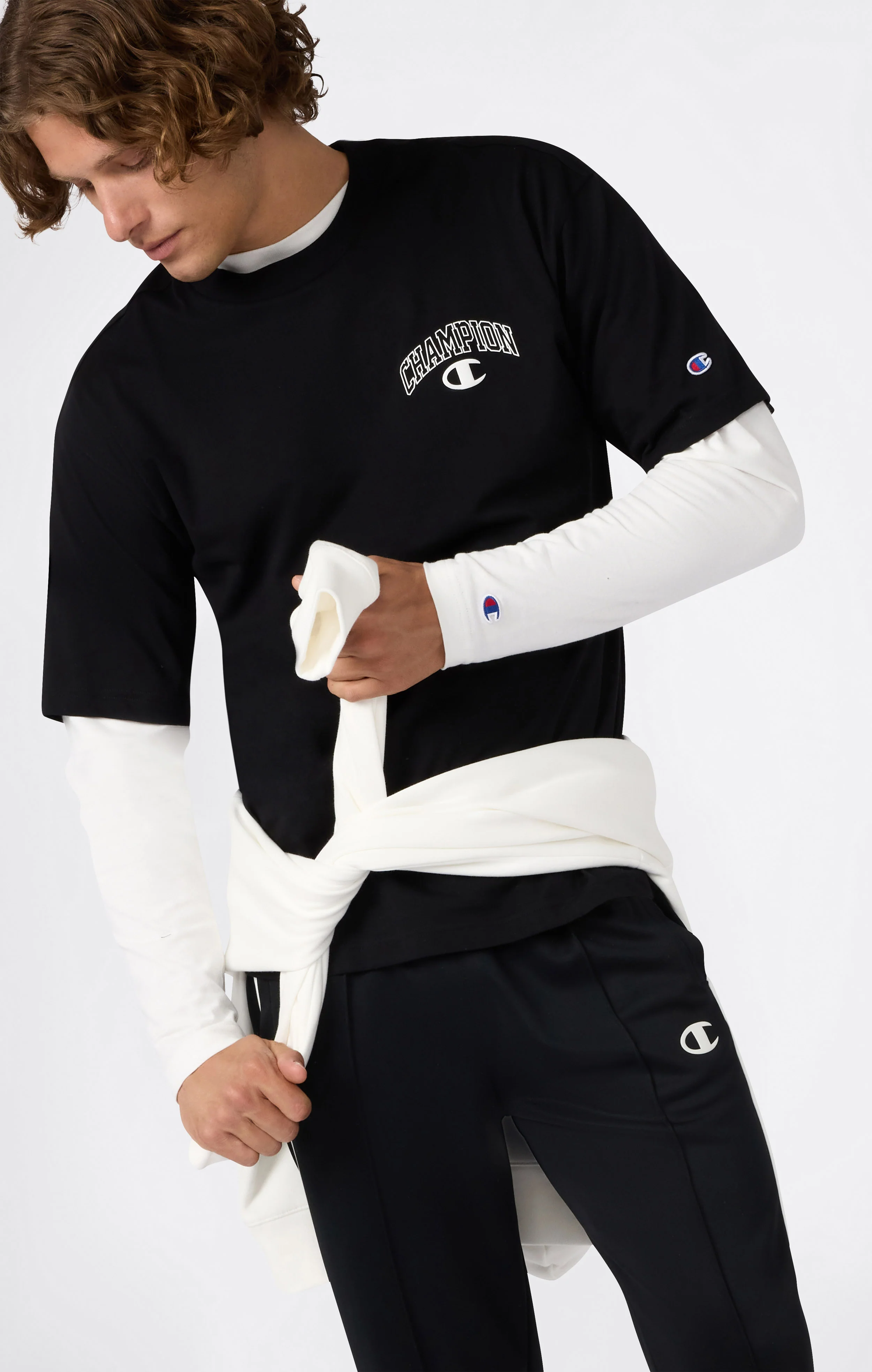 Men’s Crewneck T-Shirt Street Varsity - Image 4