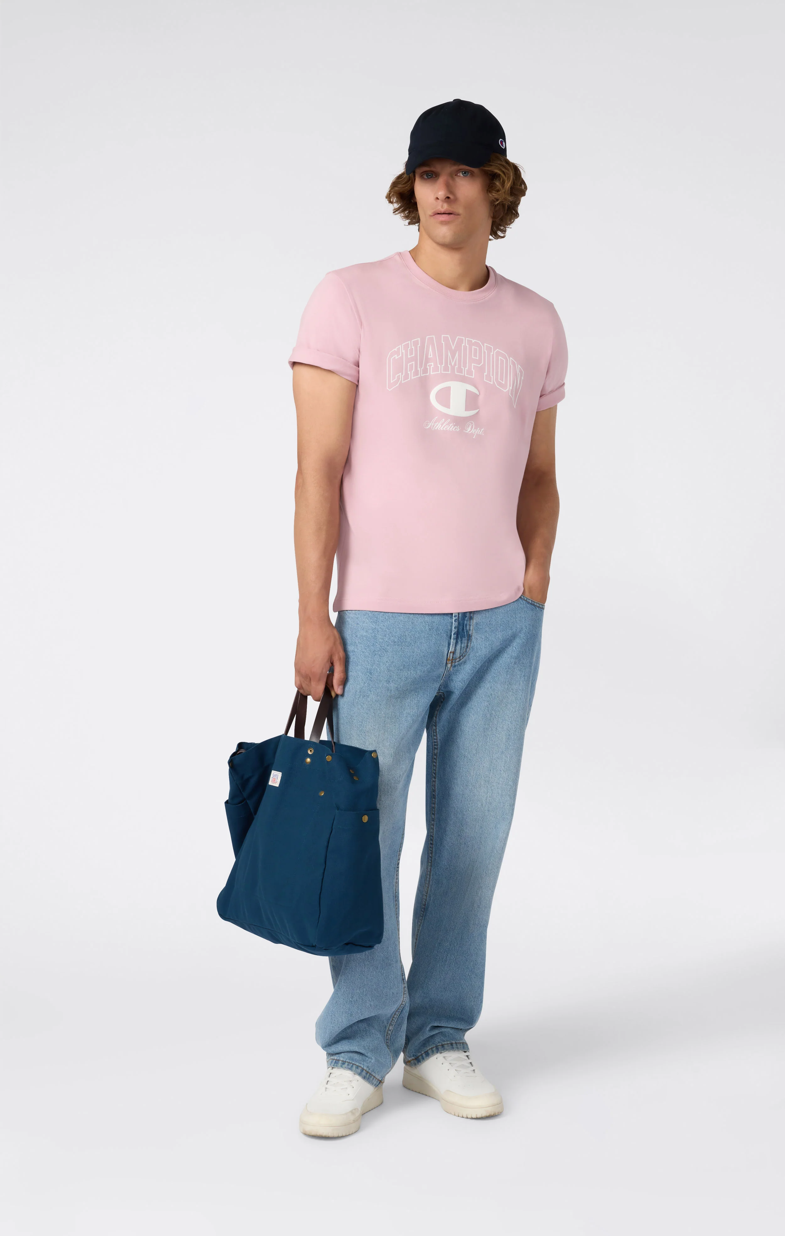 Men’s Crewneck T-Shirt Street Varsity - Image 2