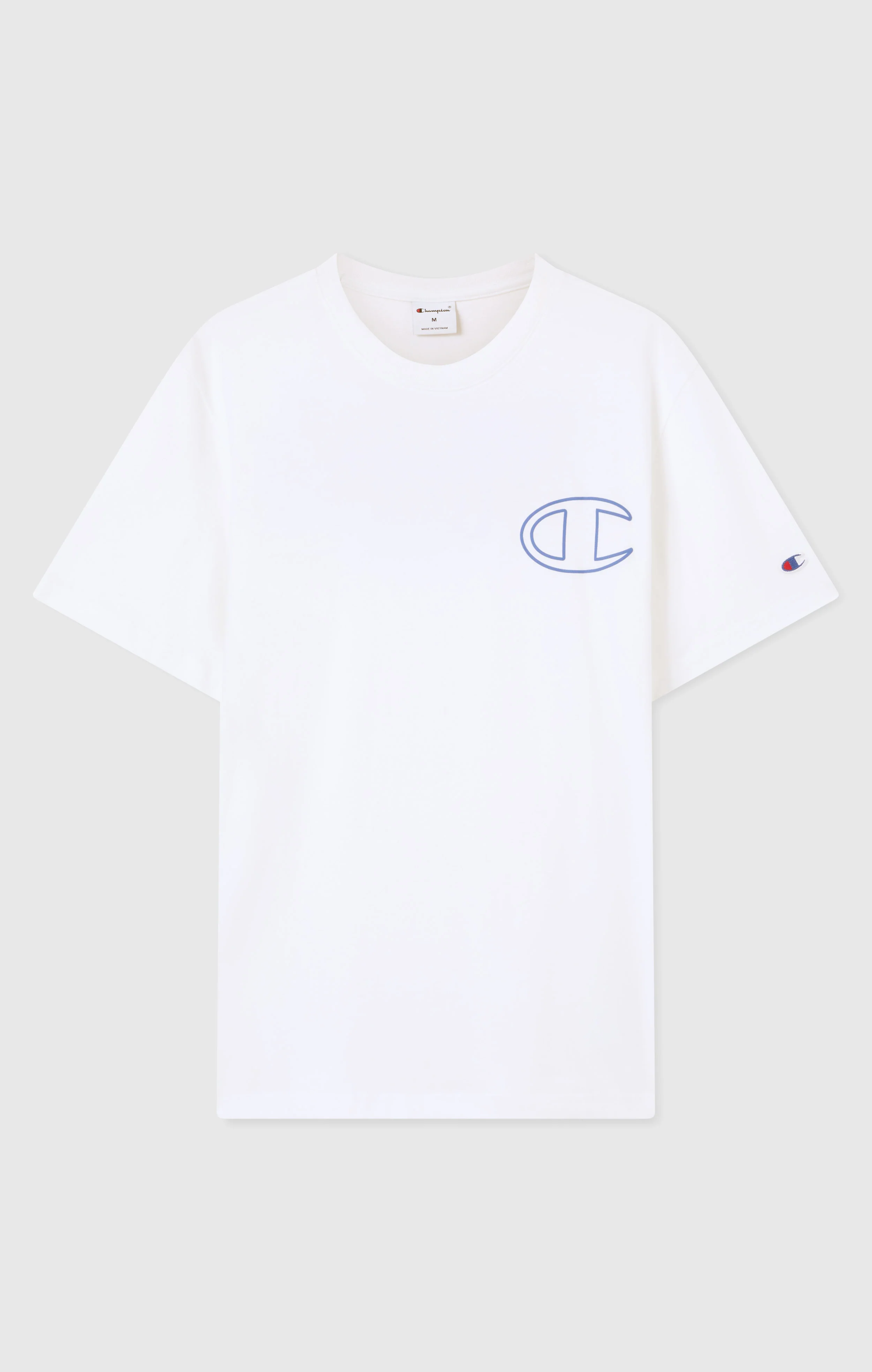 Men’s Crewneck T-Shirt With Puff Print Graphic - Image 5