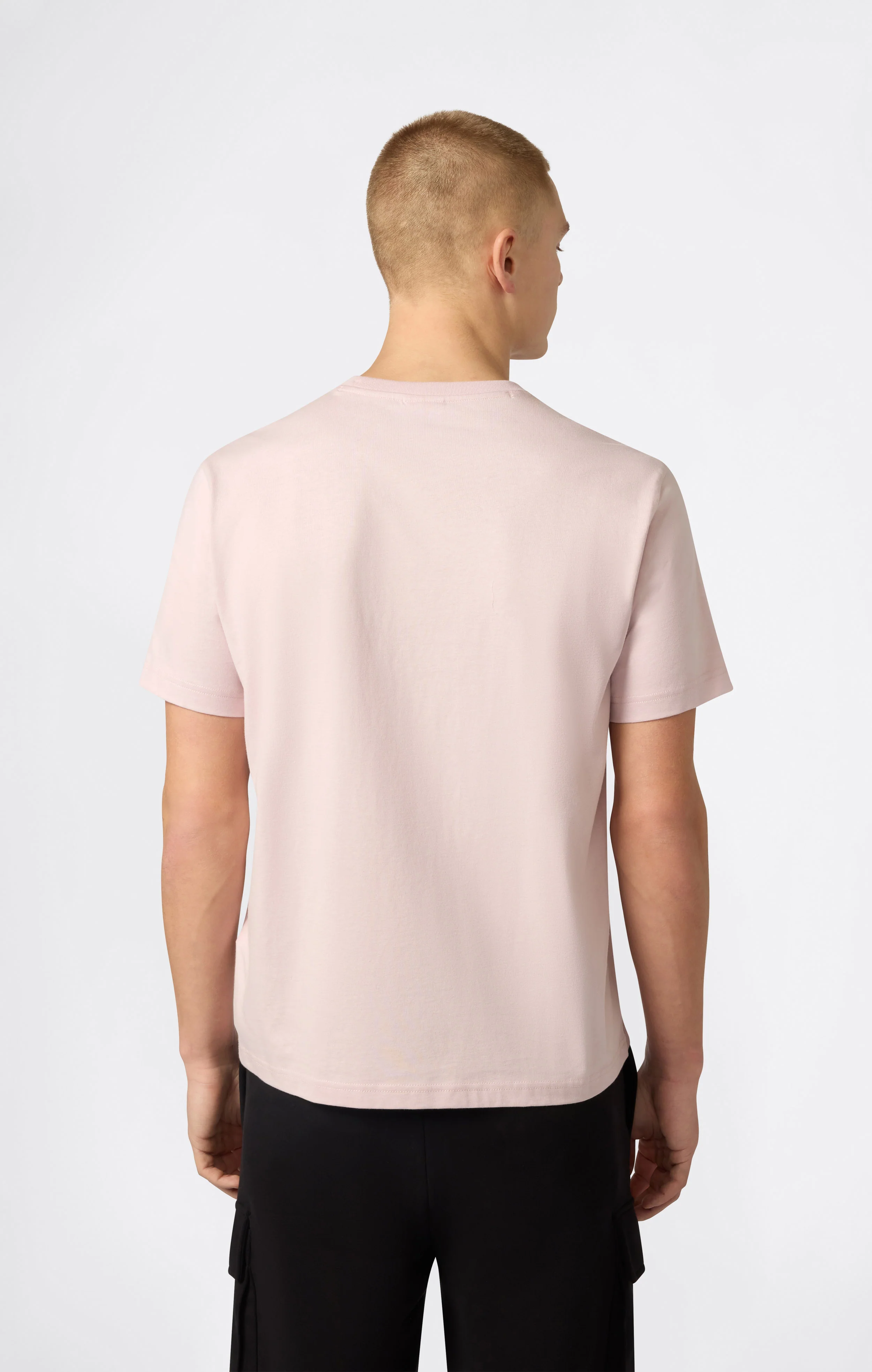 Men’s Crewneck T-Shirt With Puff Print Logo - Image 4