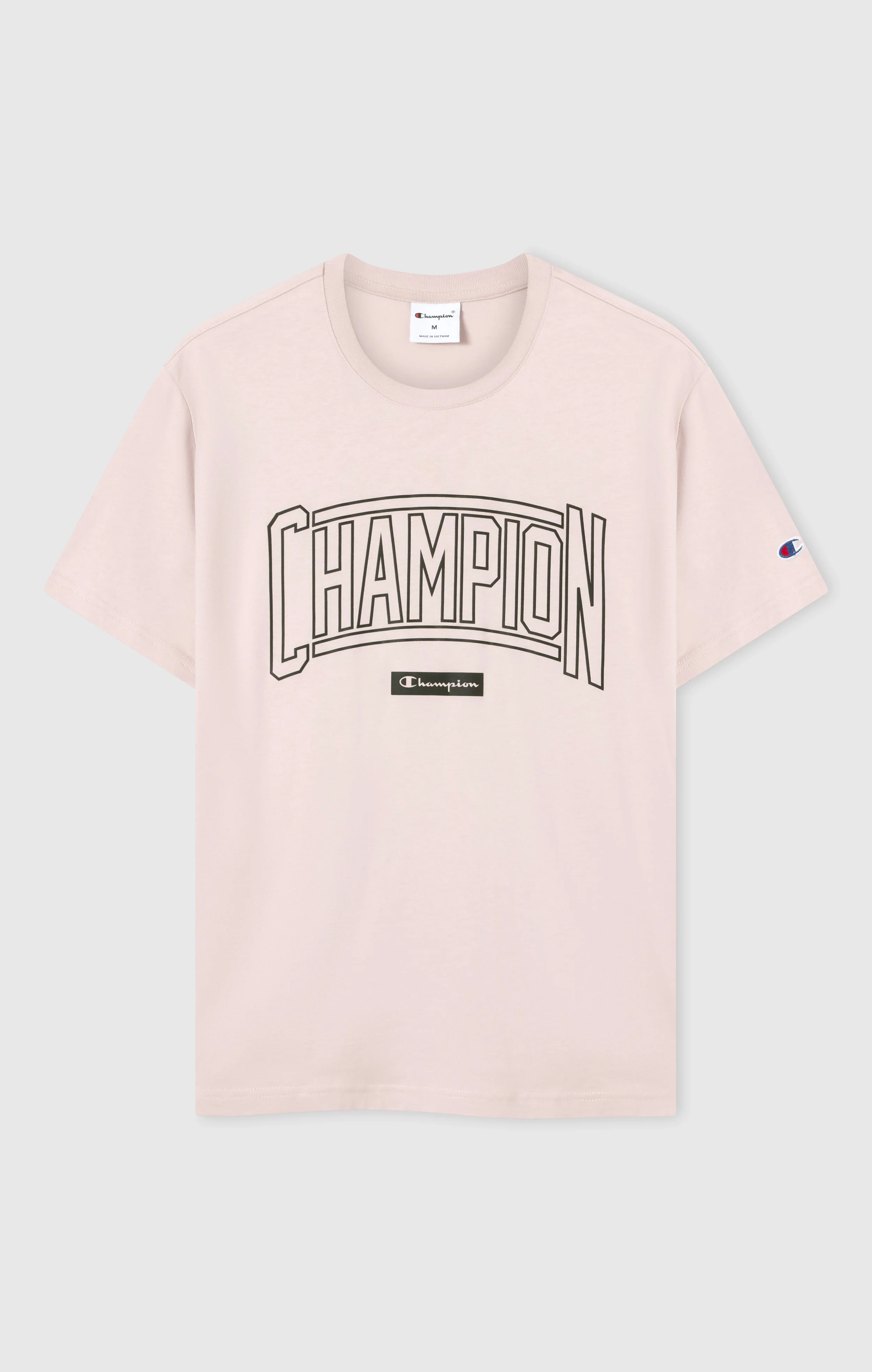 Men’s Crewneck T-Shirt With Puff Print Logo - Image 5