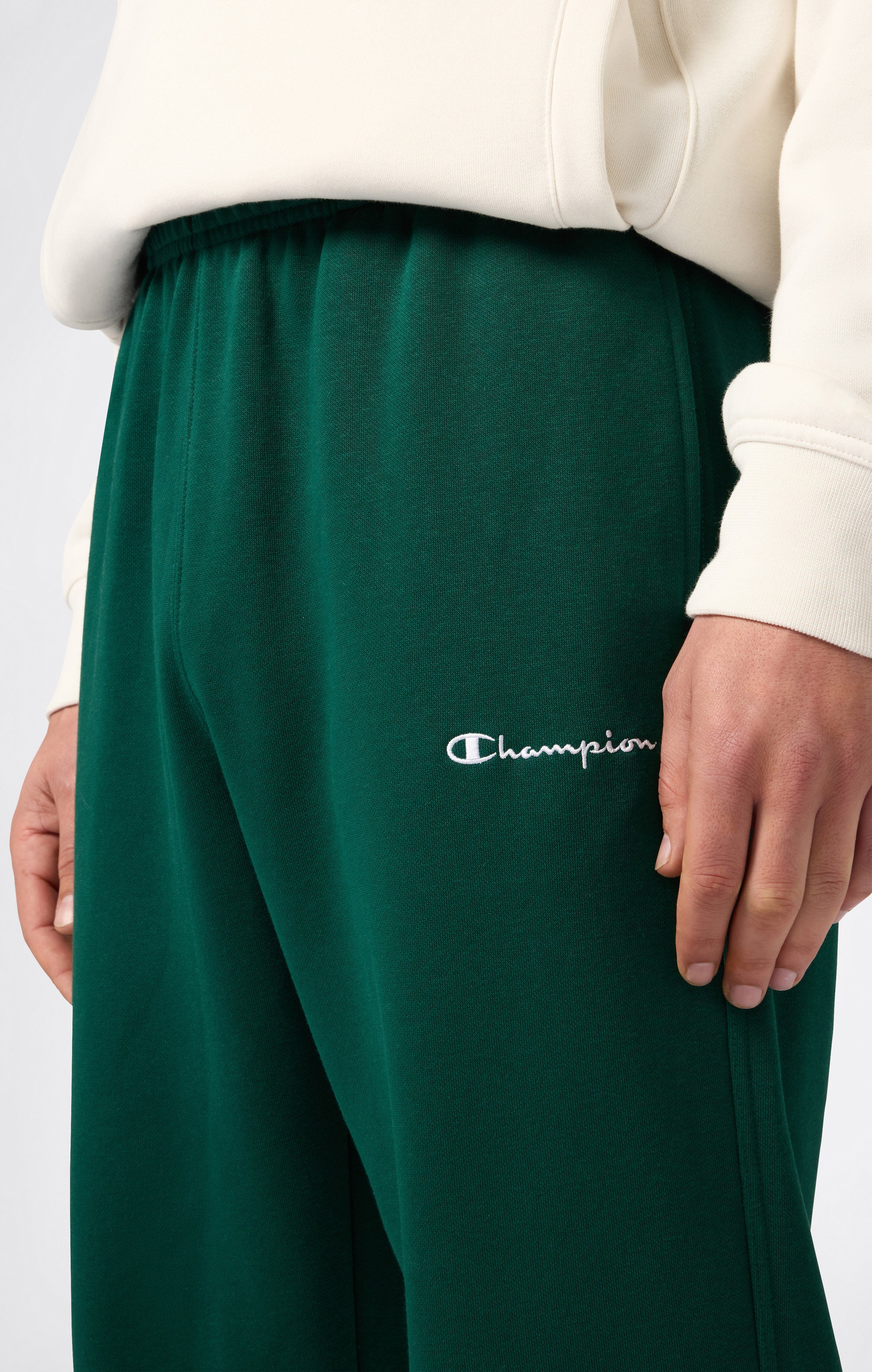 Men’s Elastic Cuff Fleece Pants Icons - Image 5