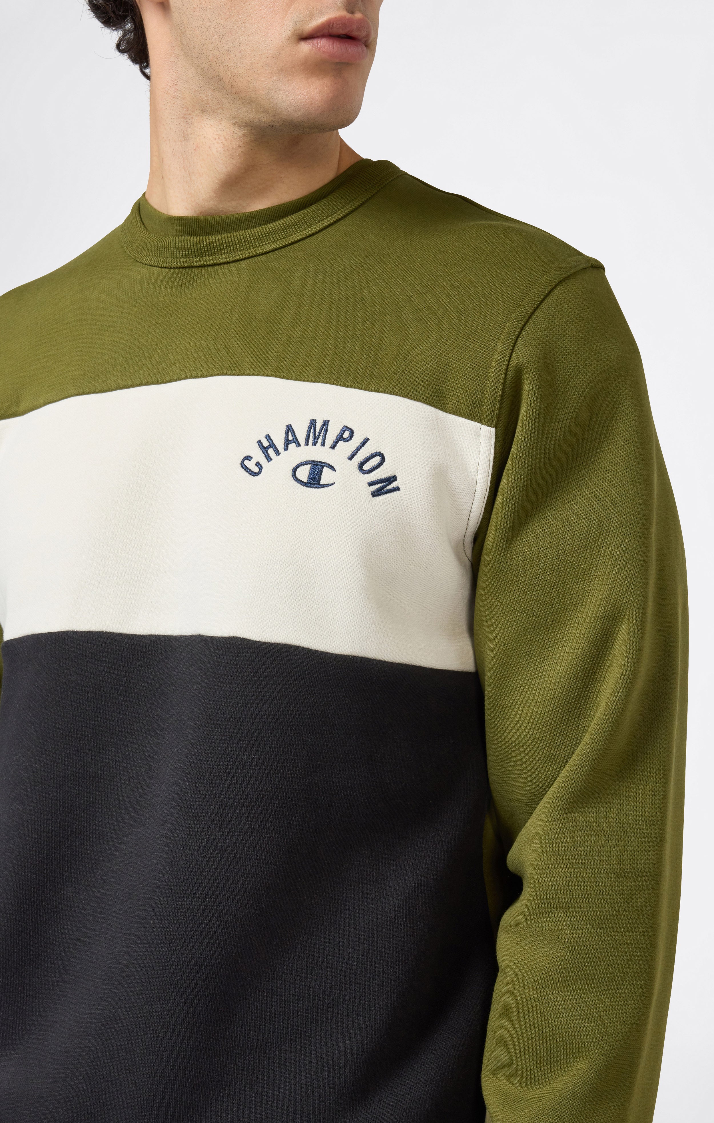 Men’s Fleece Crewneck Sweatshirt Icons - Image 3
