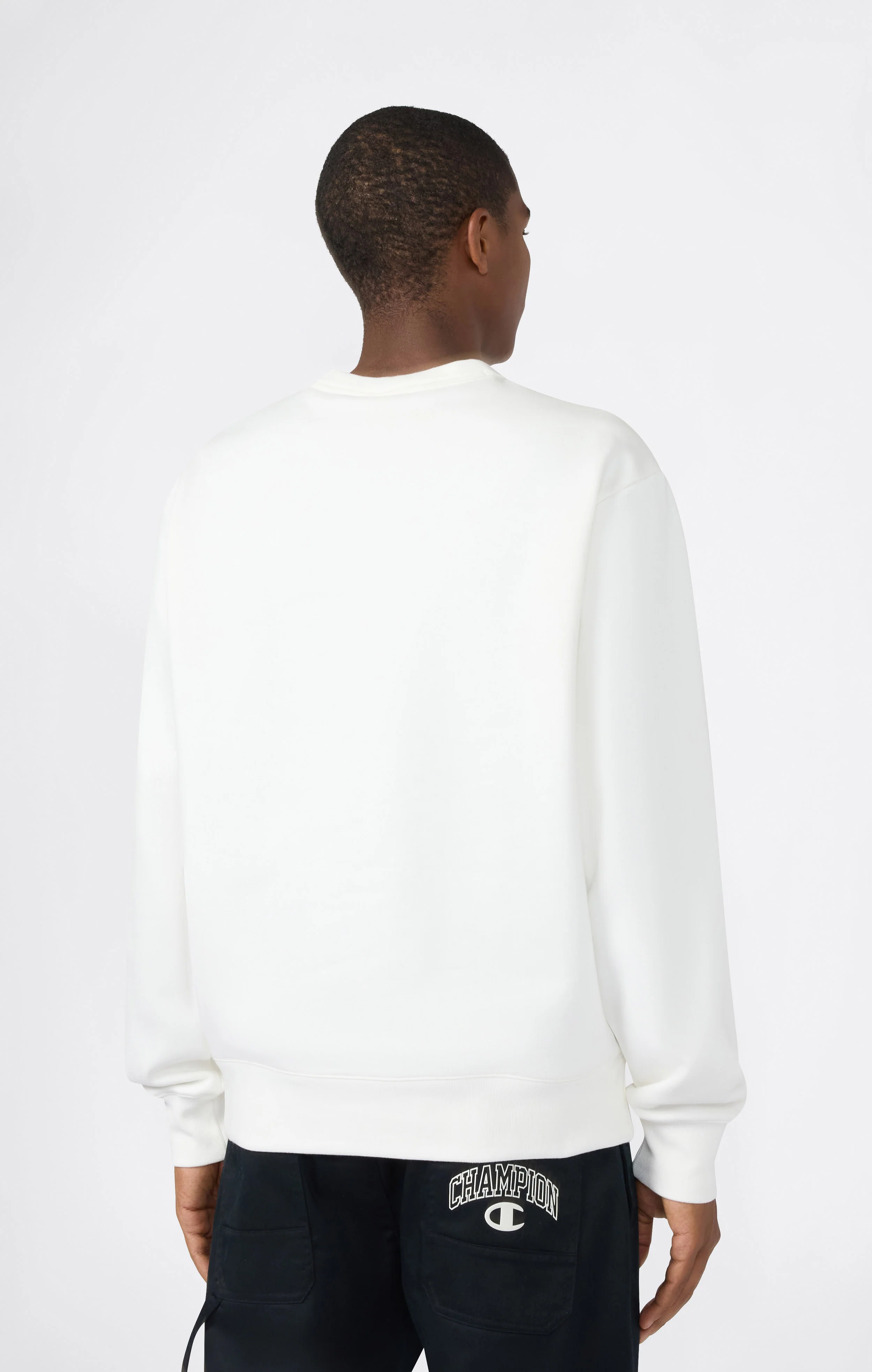 Men’s Fleece Crewneck Sweatshirt Street Varsity - Image 3