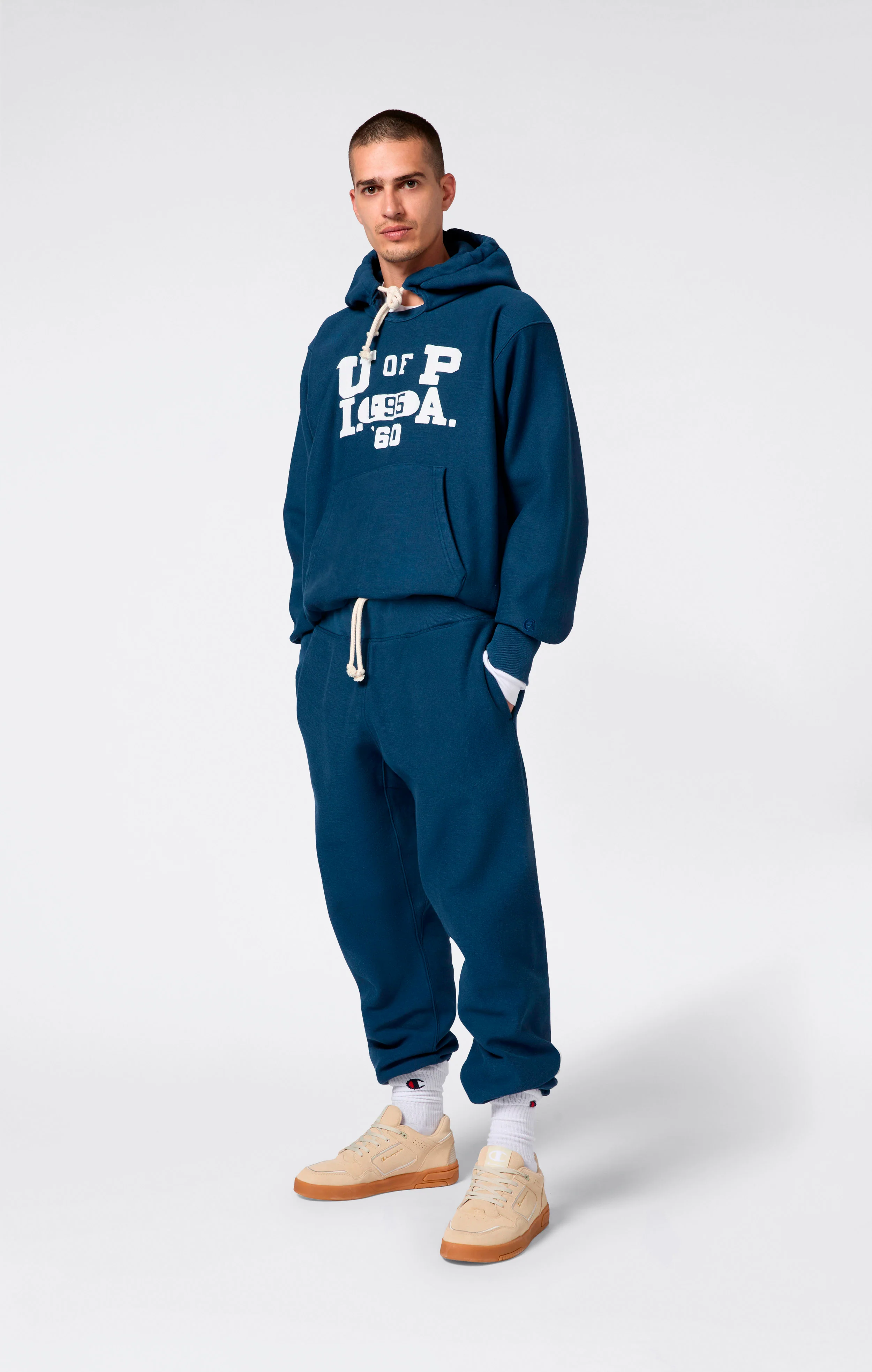 Men’s Fleece Cuffed Pants Reverse Weave Index & Archives Lighthouse - Image 2
