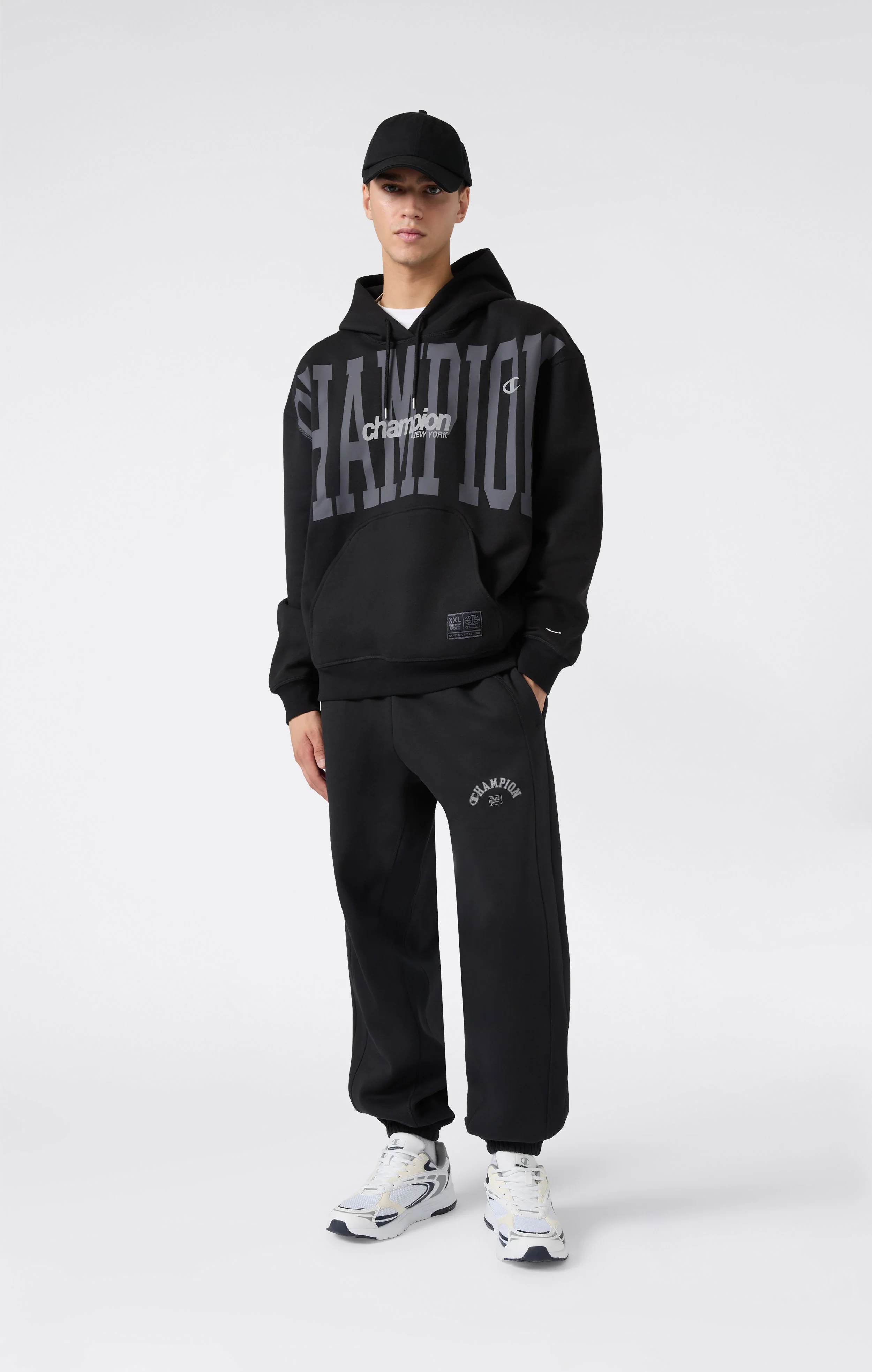 Men's Fleece Elastic Cuff Pants Urban Contemporary - Image 2