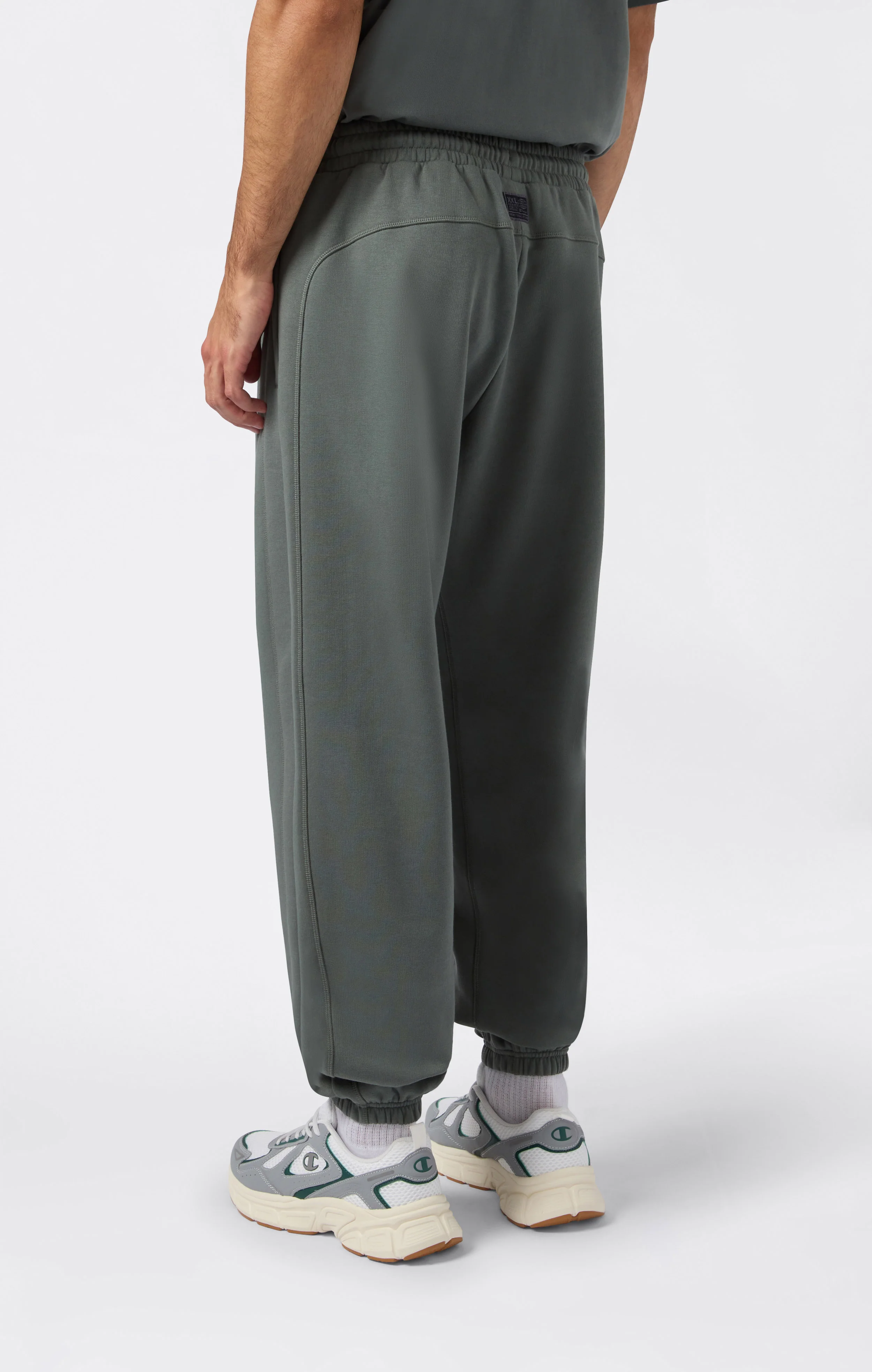 Men's Fleece Elastic Cuff Pants Urban Contemporary - Image 3