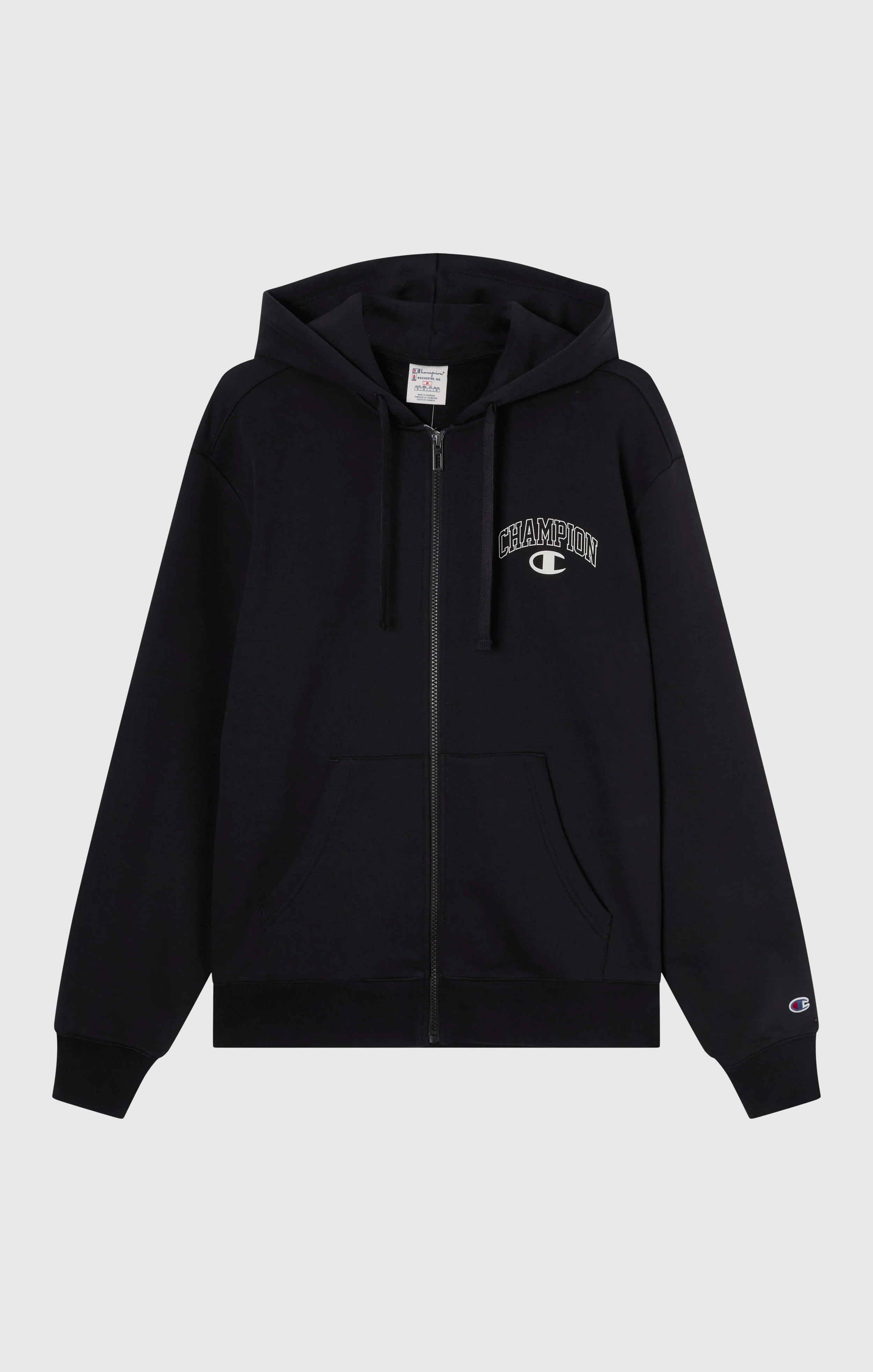 Men’s Fleece Full Zip Hoodie Street Varsity - Image 6
