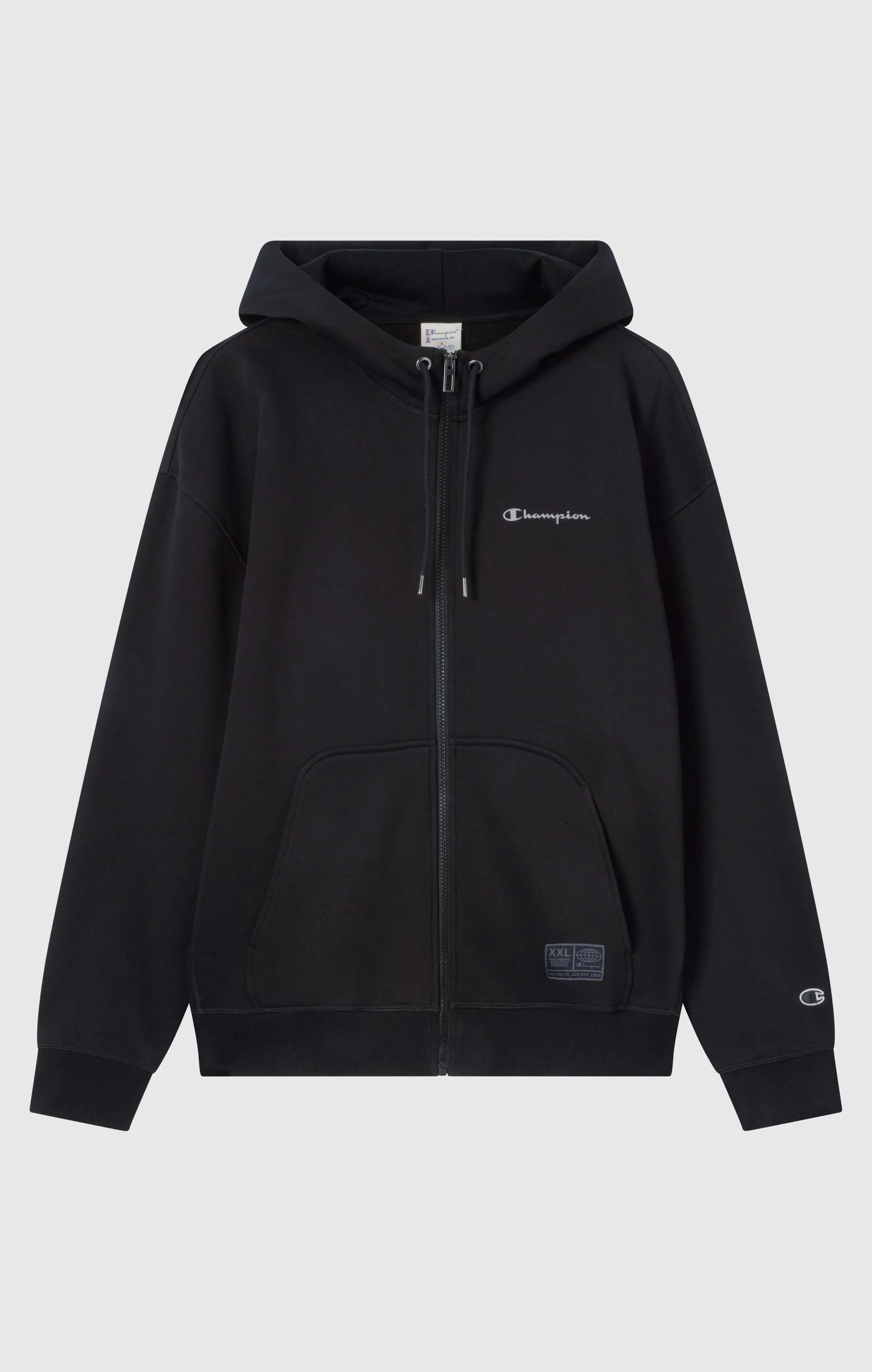 Men's Fleece Full Zip Hoodie Urban Contemporary - Image 5