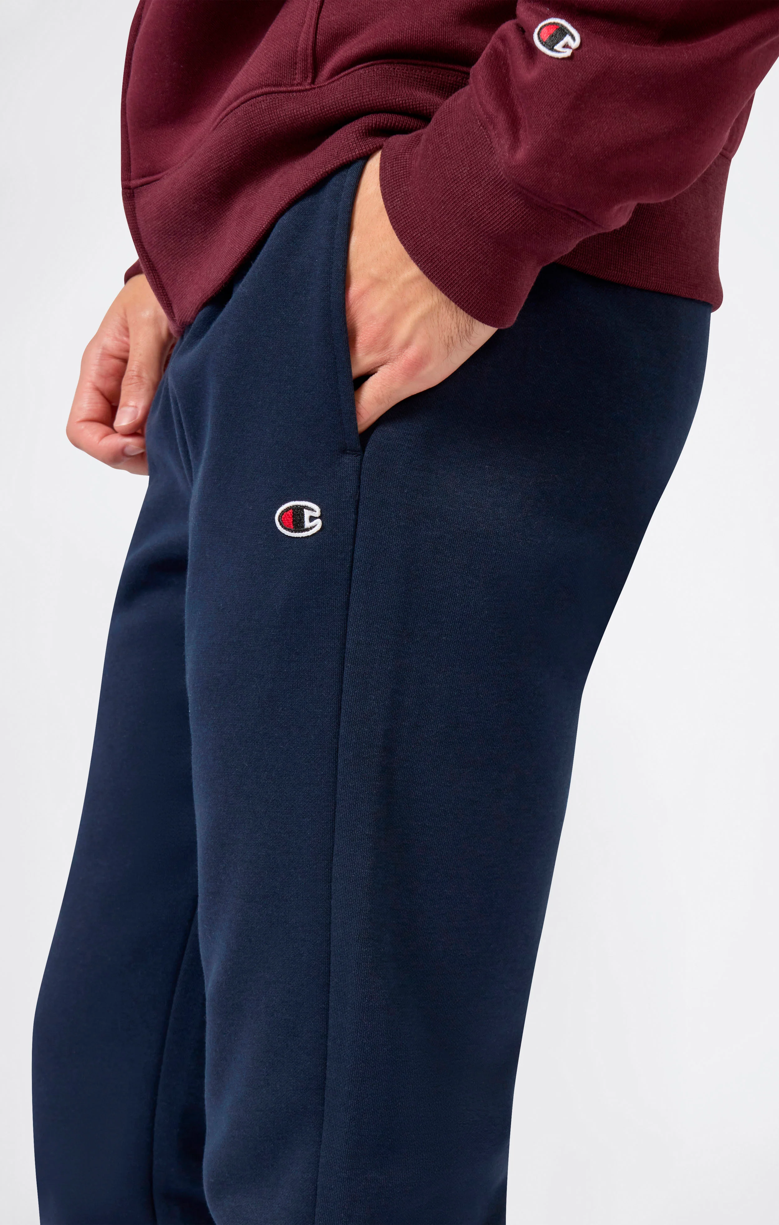 Men’s Fleece Hooded Full Zip Suit - Image 3