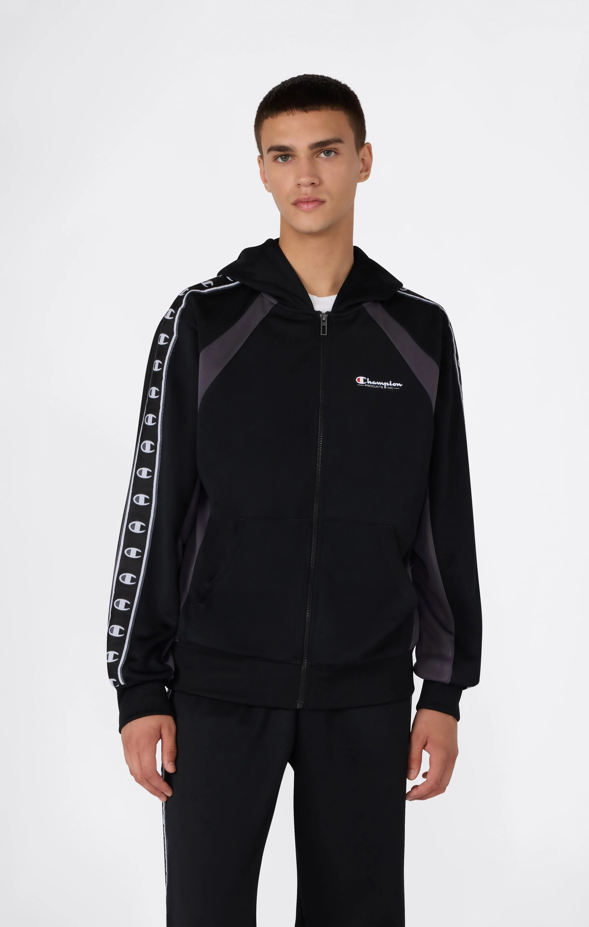 Men’s Fleece Hooded Full Zip Sweatshirt Sport Heritage
