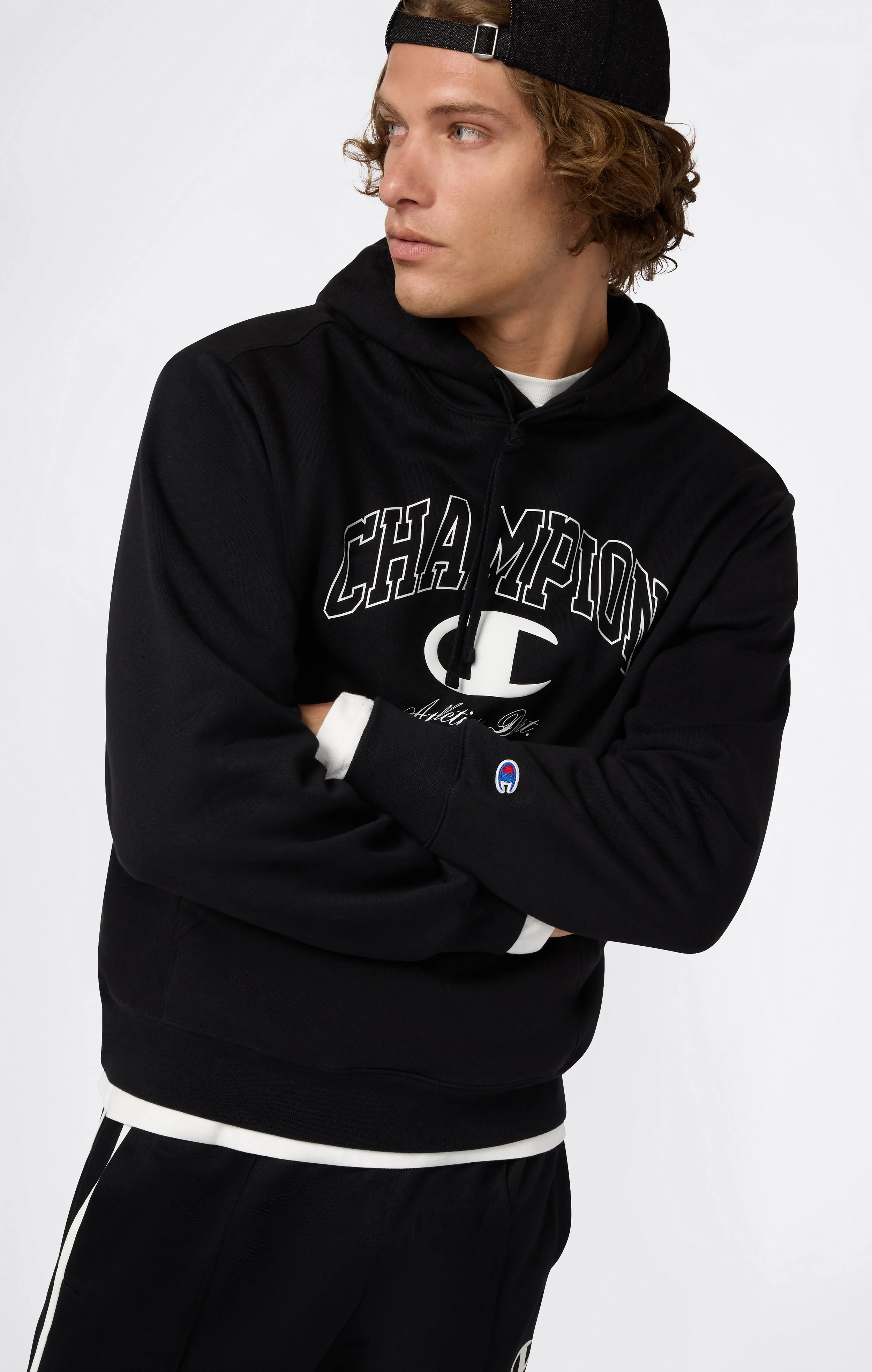 Men’s Fleece Hoodie Street Varsity - Image 4