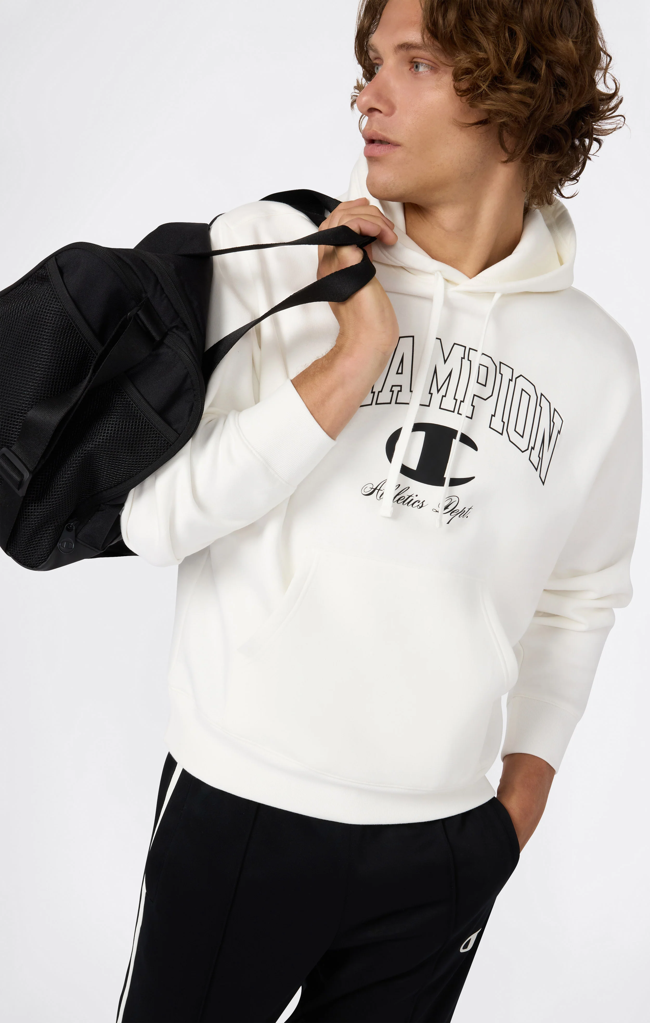 Men’s Fleece Hoodie Street Varsity - Image 3