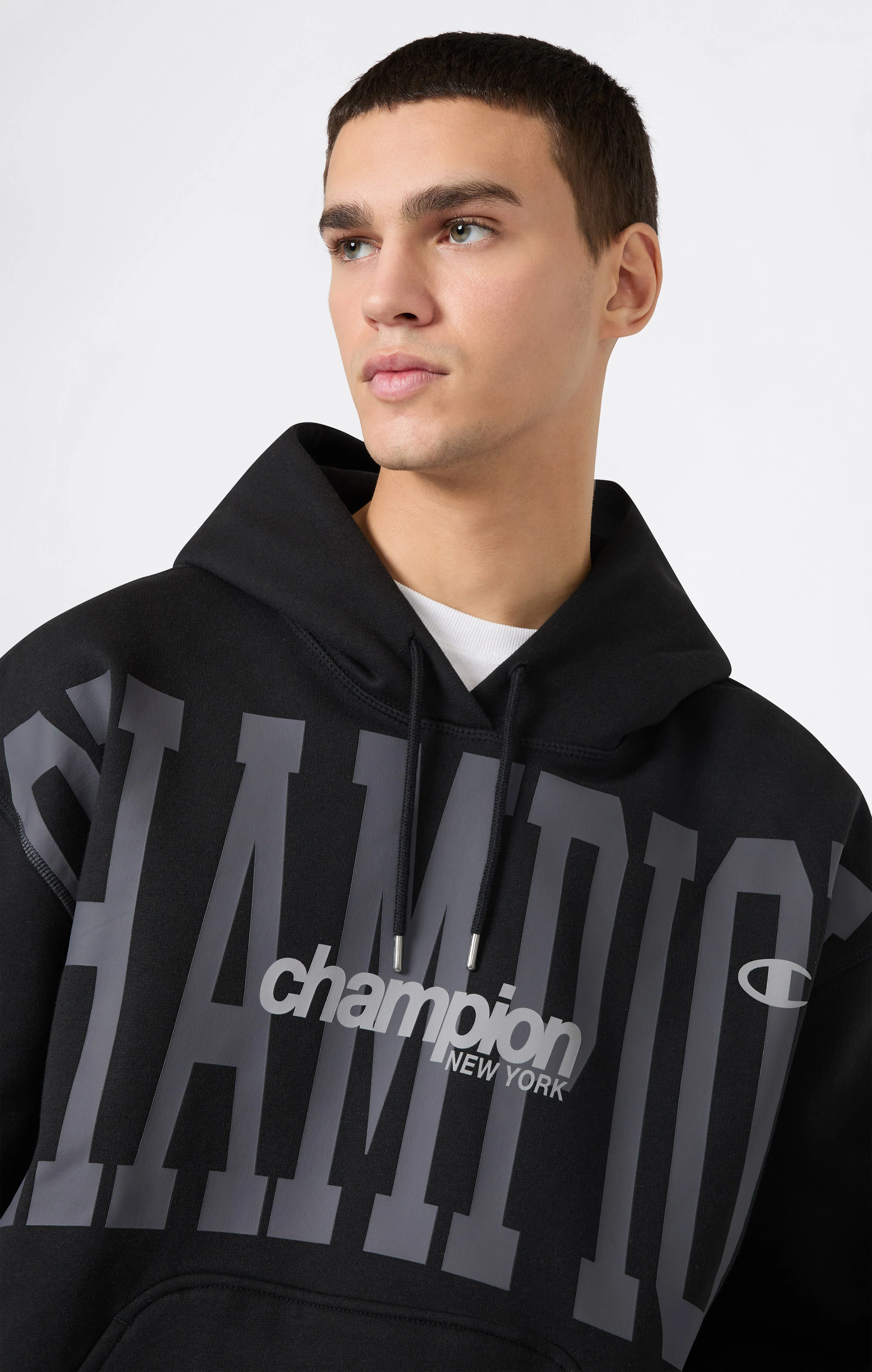 Men's Fleece Hoodie Urban Contemporary - Image 3