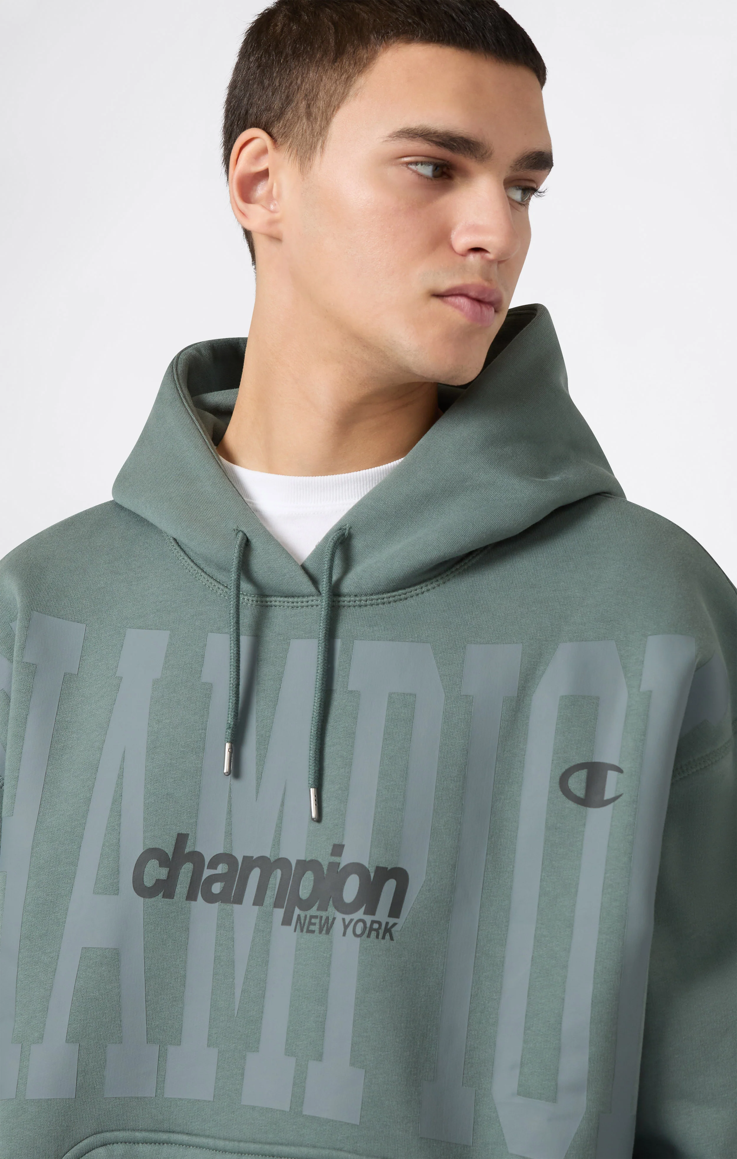 Men's Fleece Hoodie Urban Contemporary - Image 3
