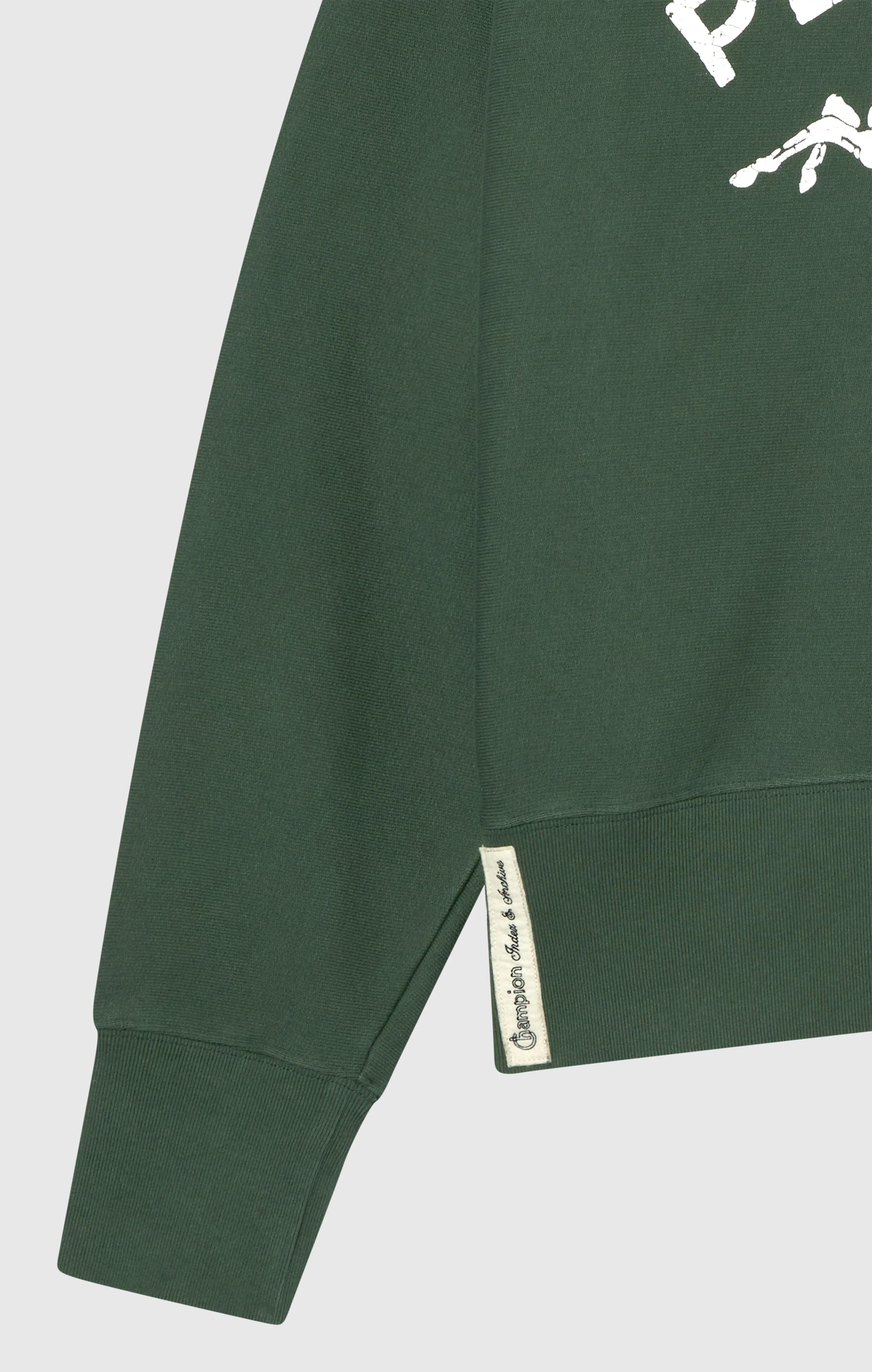 Men’s Fleece Sweatshirt Reverse Weave Index & Archives Sunset - Image 7
