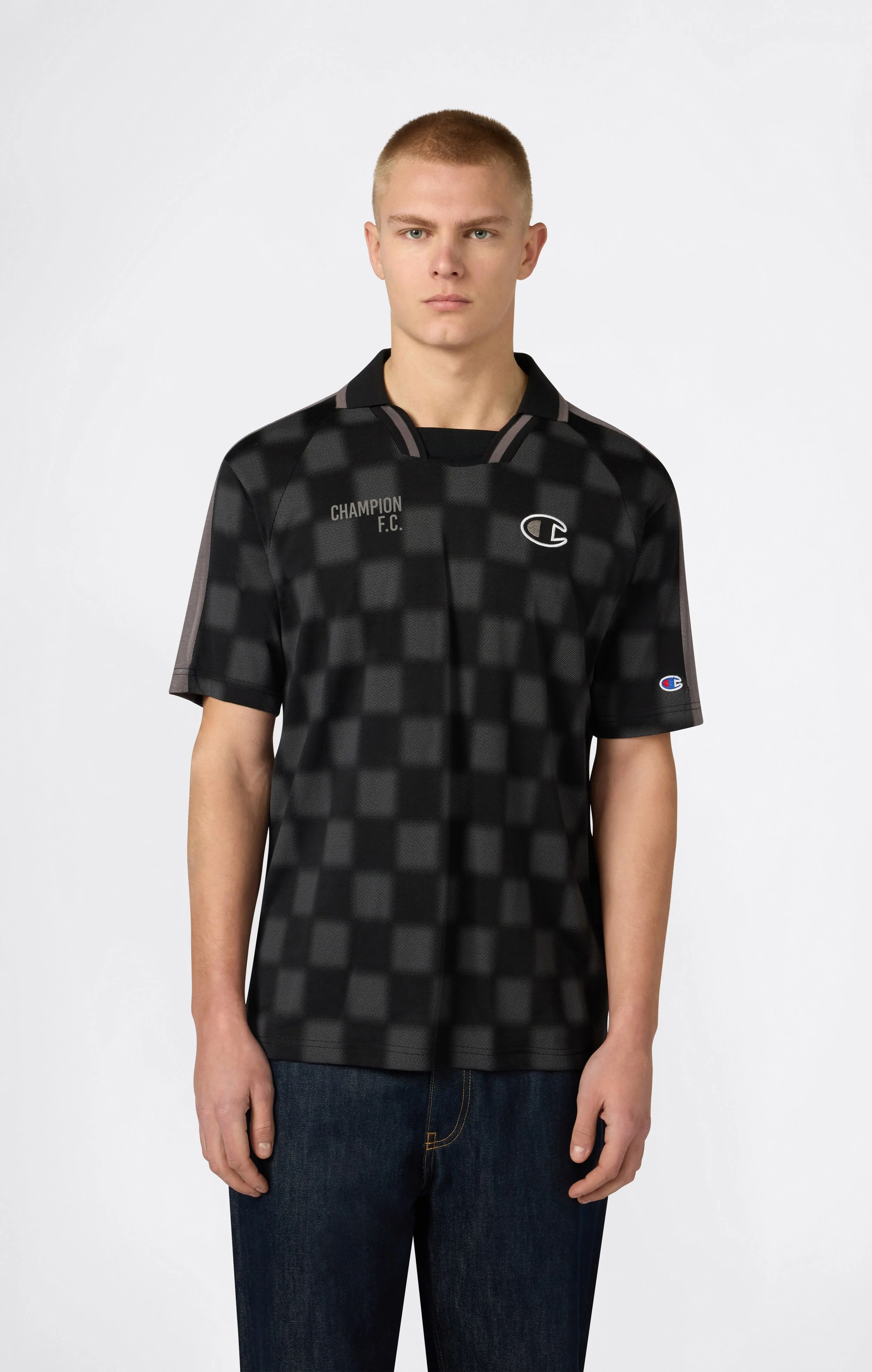 Men’s Football-Inspired Polo Shirt