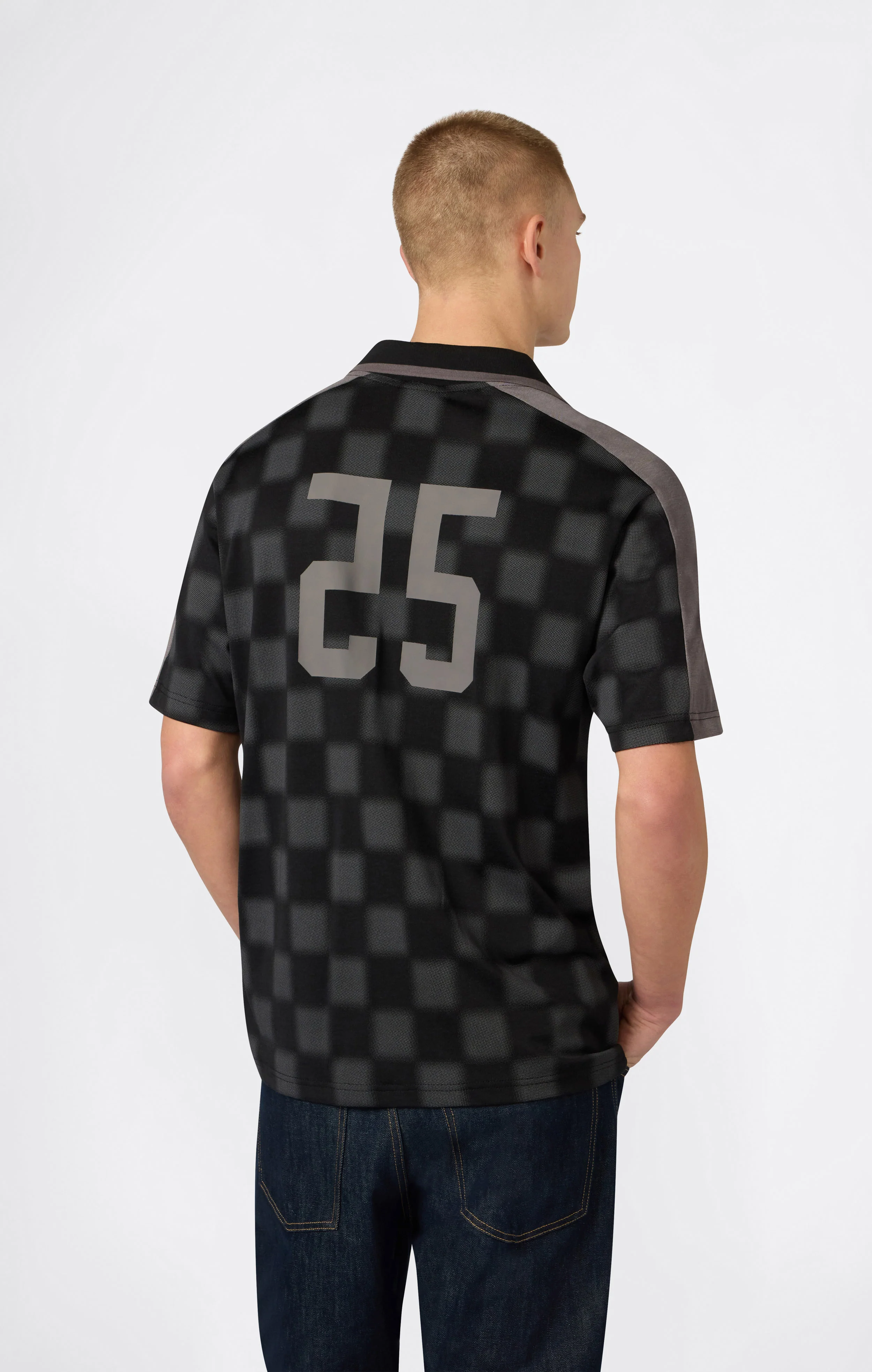 Men’s Football-Inspired Polo Shirt - Image 4