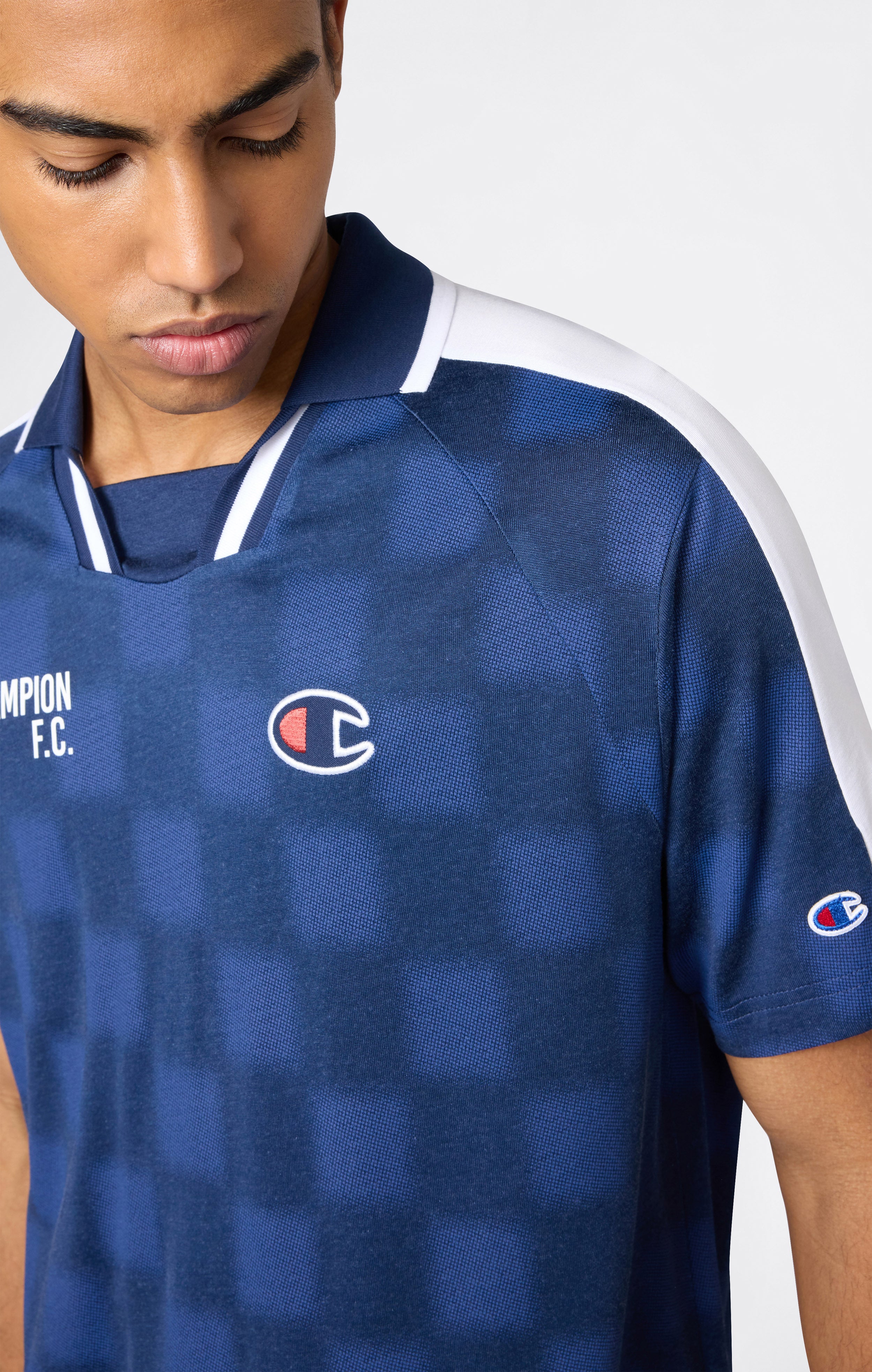 Men’s Football-Inspired Polo Shirt - Image 3