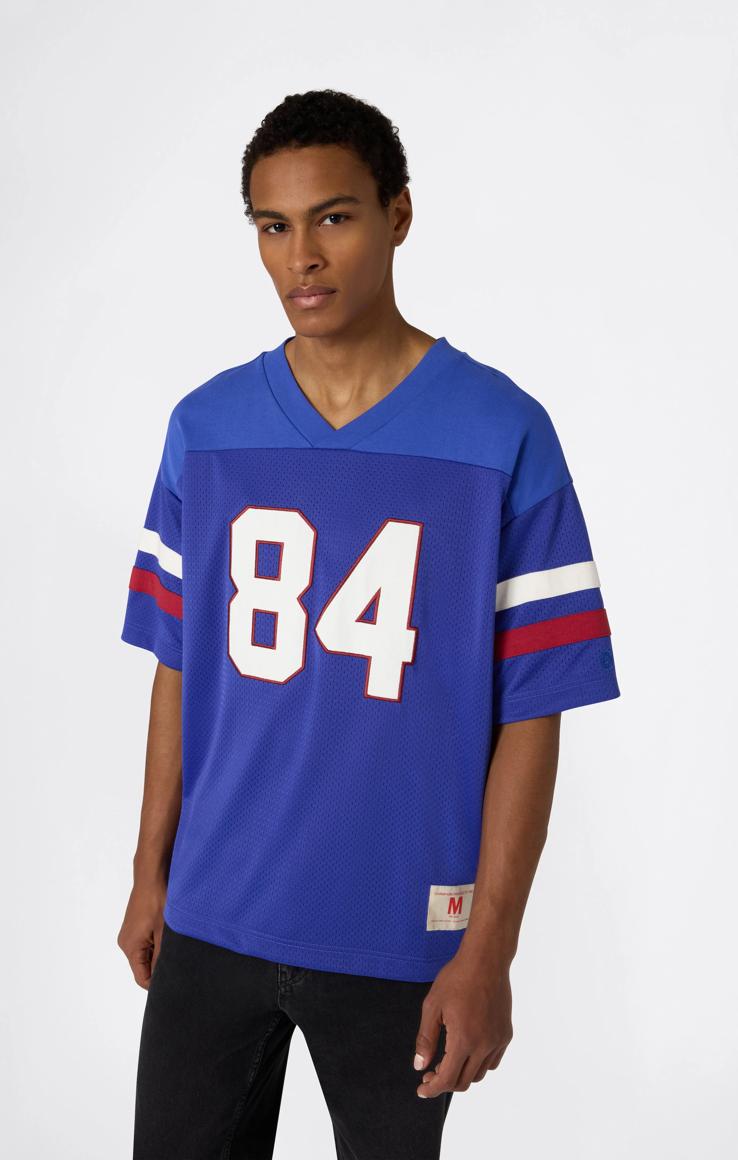 Men’s Football-Inspired V-Neck T-Shirt Time Capsule
