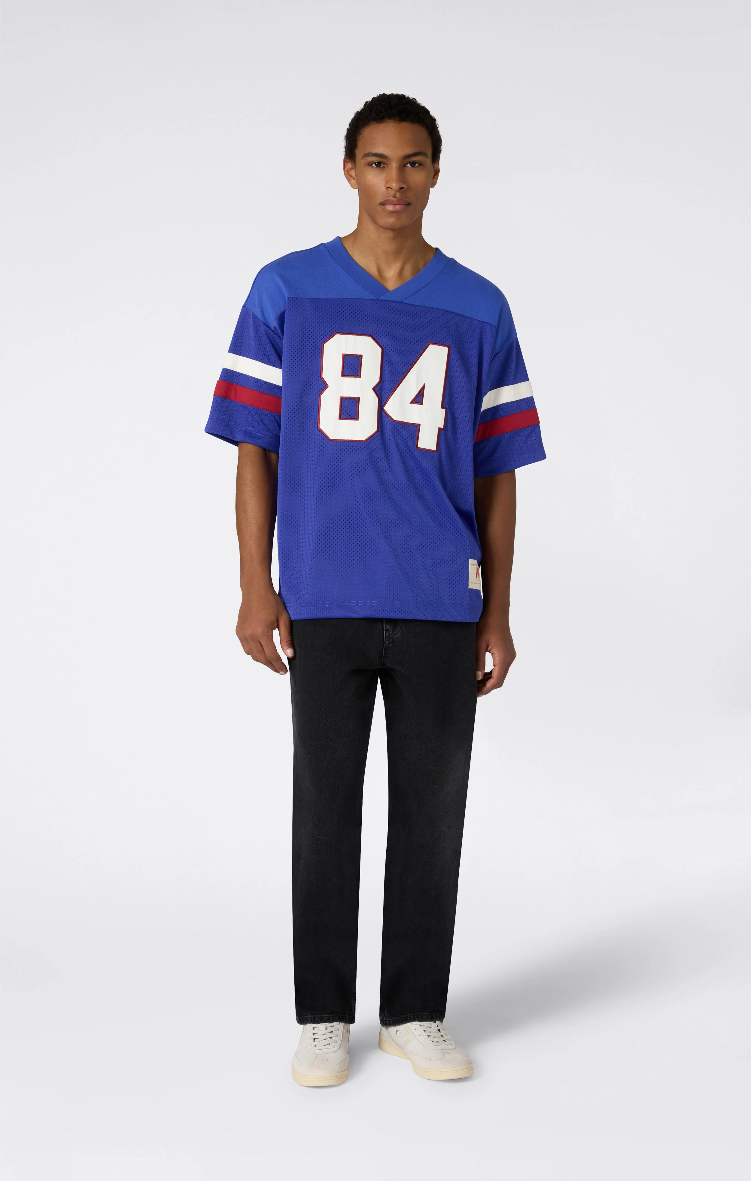 Men’s Football-Inspired V-Neck T-Shirt Time Capsule - Image 4