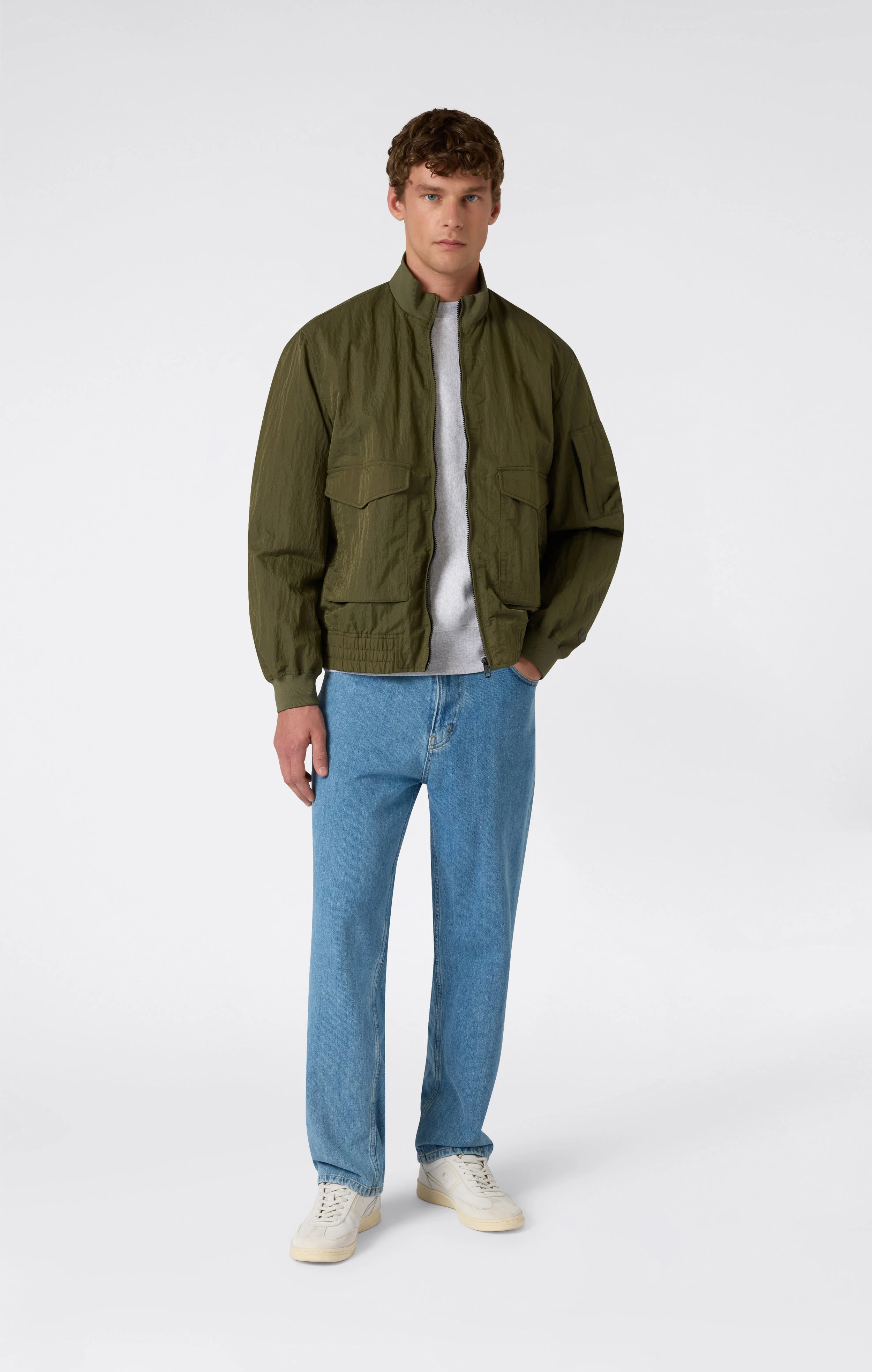 Men’s Full Zip Nylon Jacket - Image 4