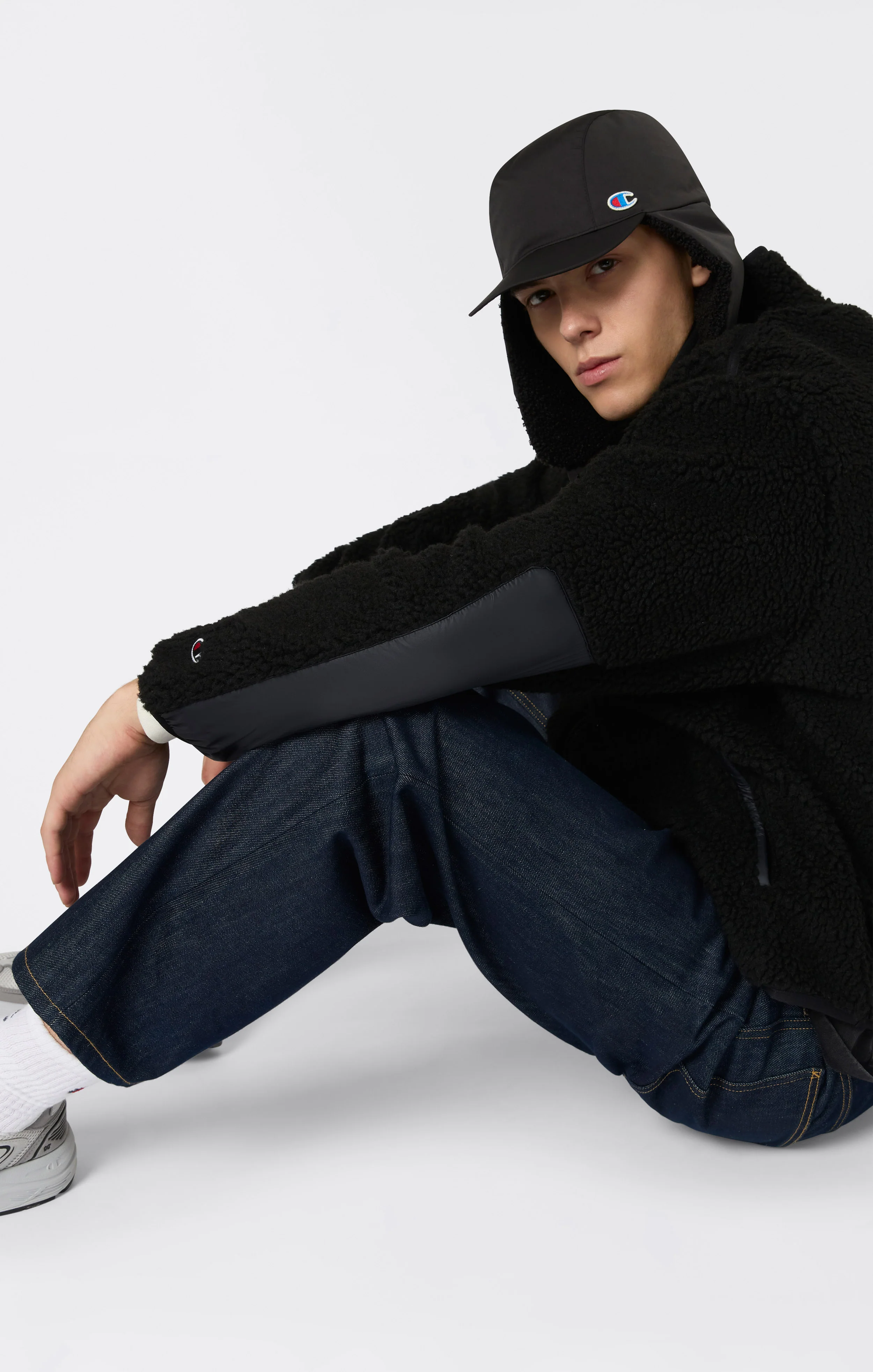 Men’s Full Zip Polar Teddy Jacket - Image 5