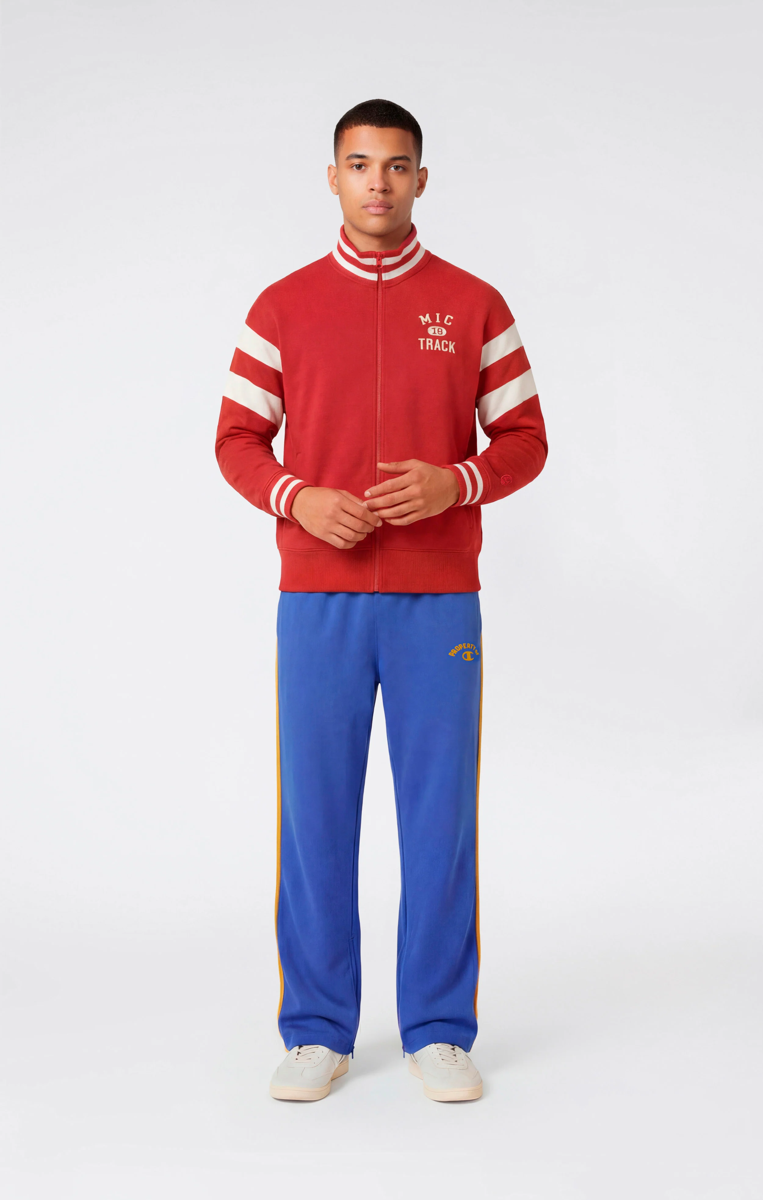 Men’s Full Zip Track Top Time Capsule - Image 2