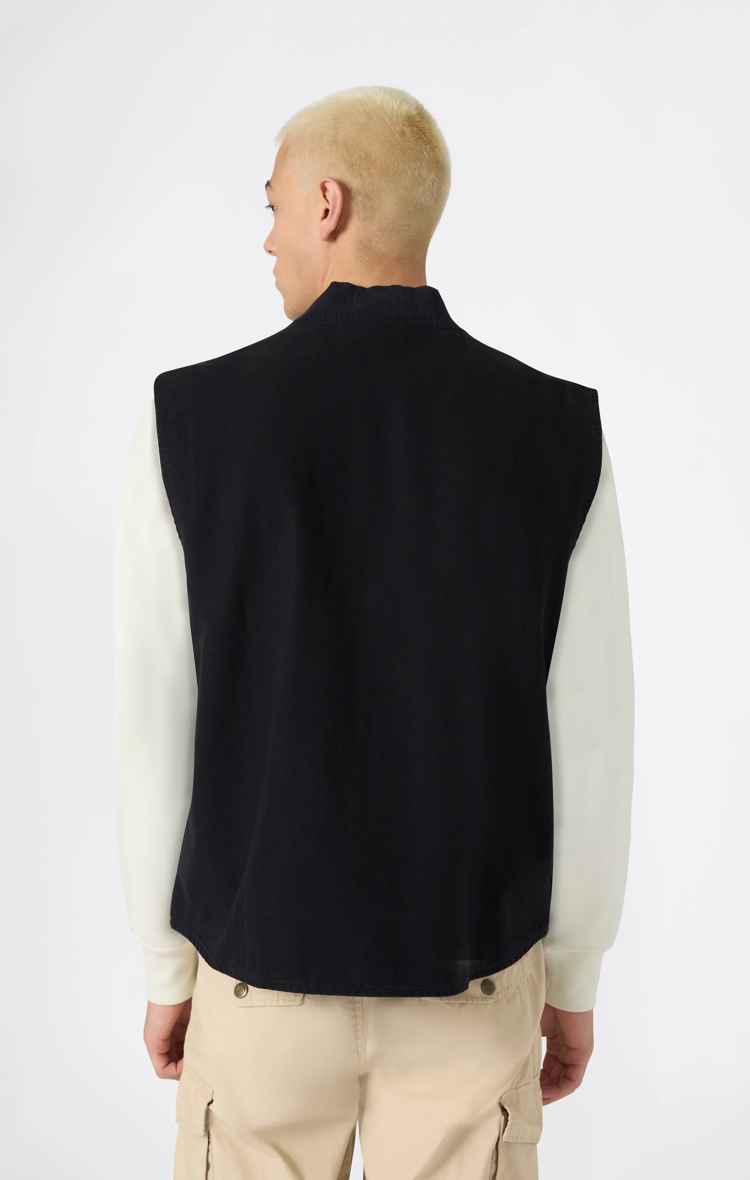 Men’s Full Zip Utility Vest - Image 3