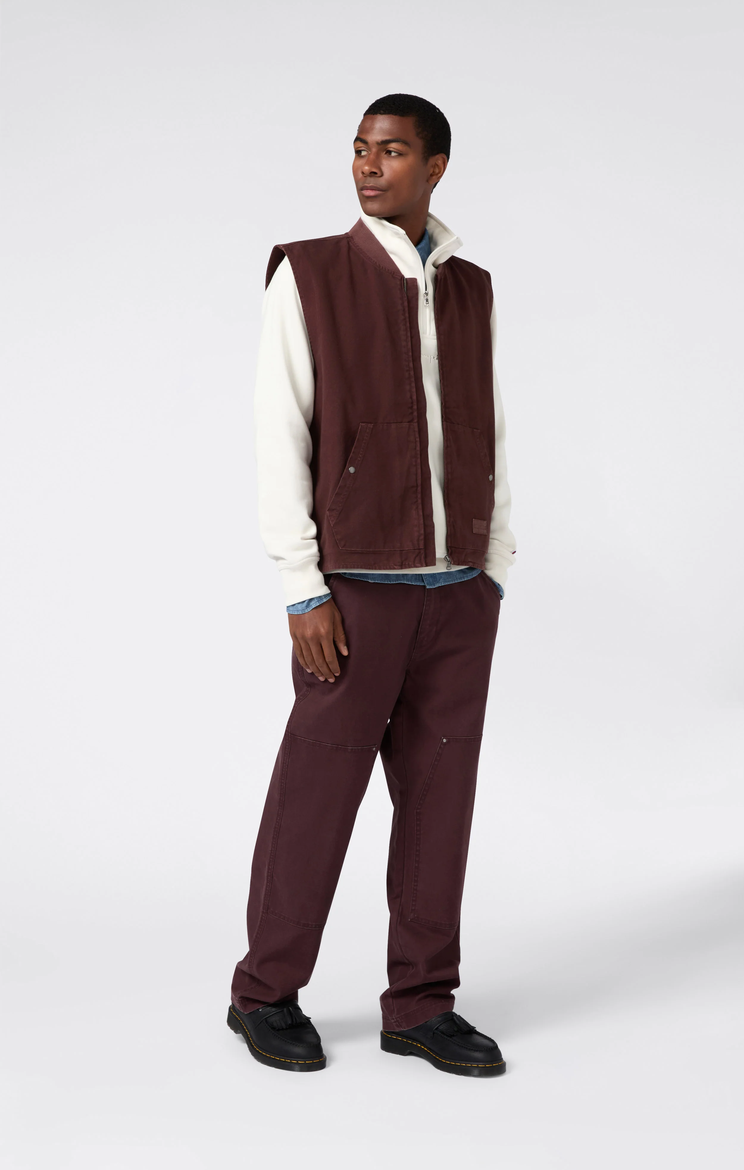 Men’s Full Zip Utility Vest - Image 2