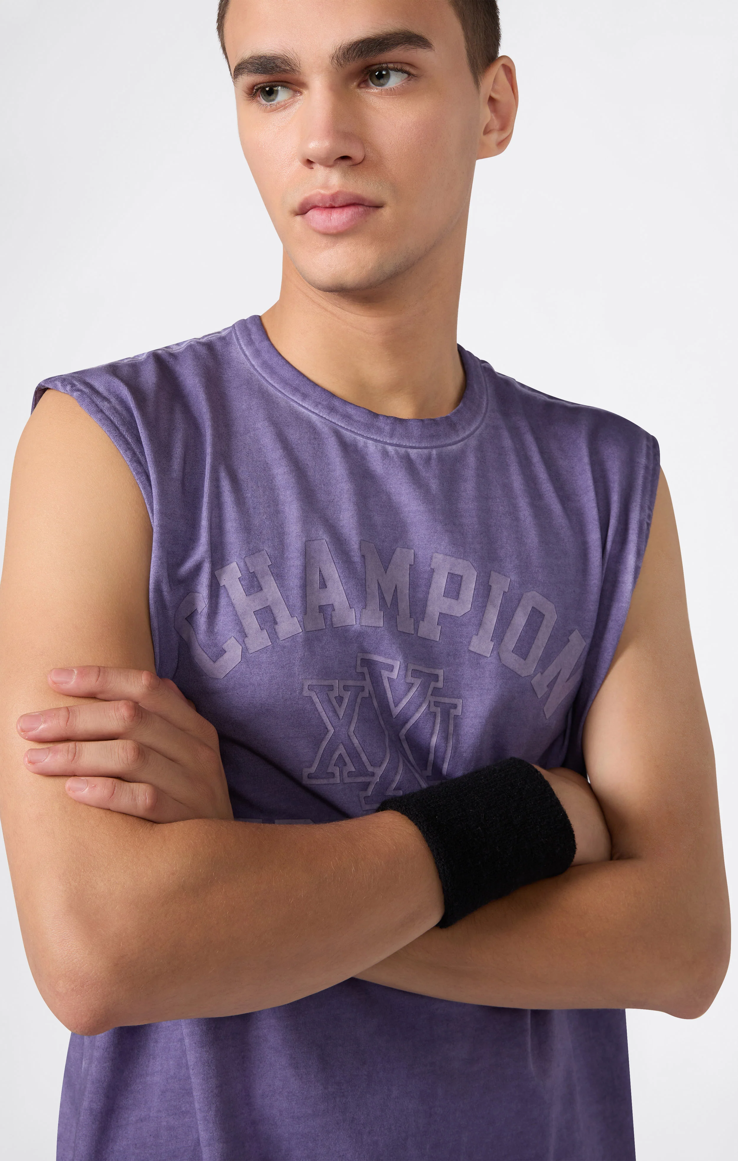 Men’s Graphic Muscle GYM Stretch Tank - Image 3