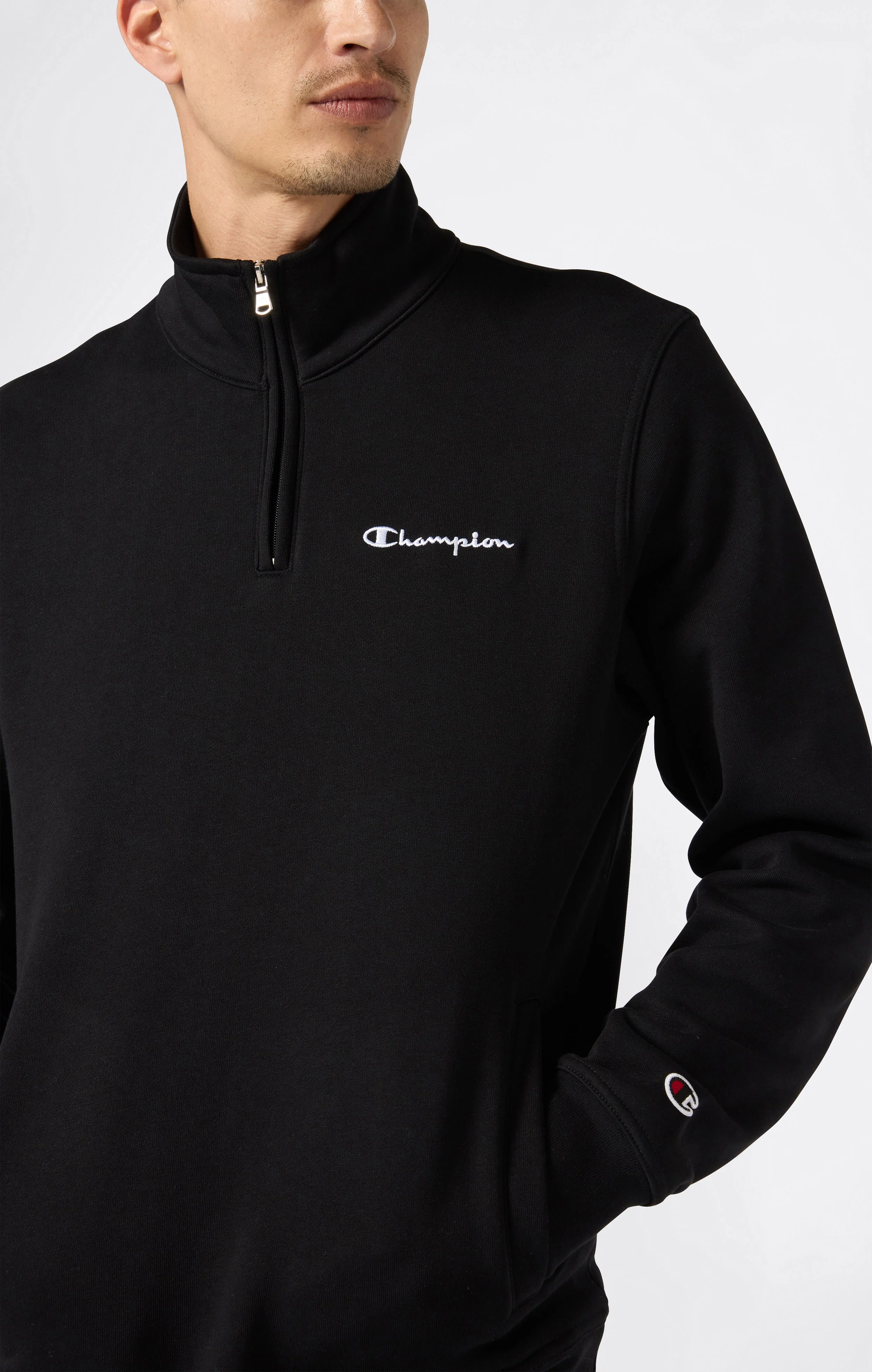 Men’s Half Zip Fleece Sweatshirt Icons - Image 3
