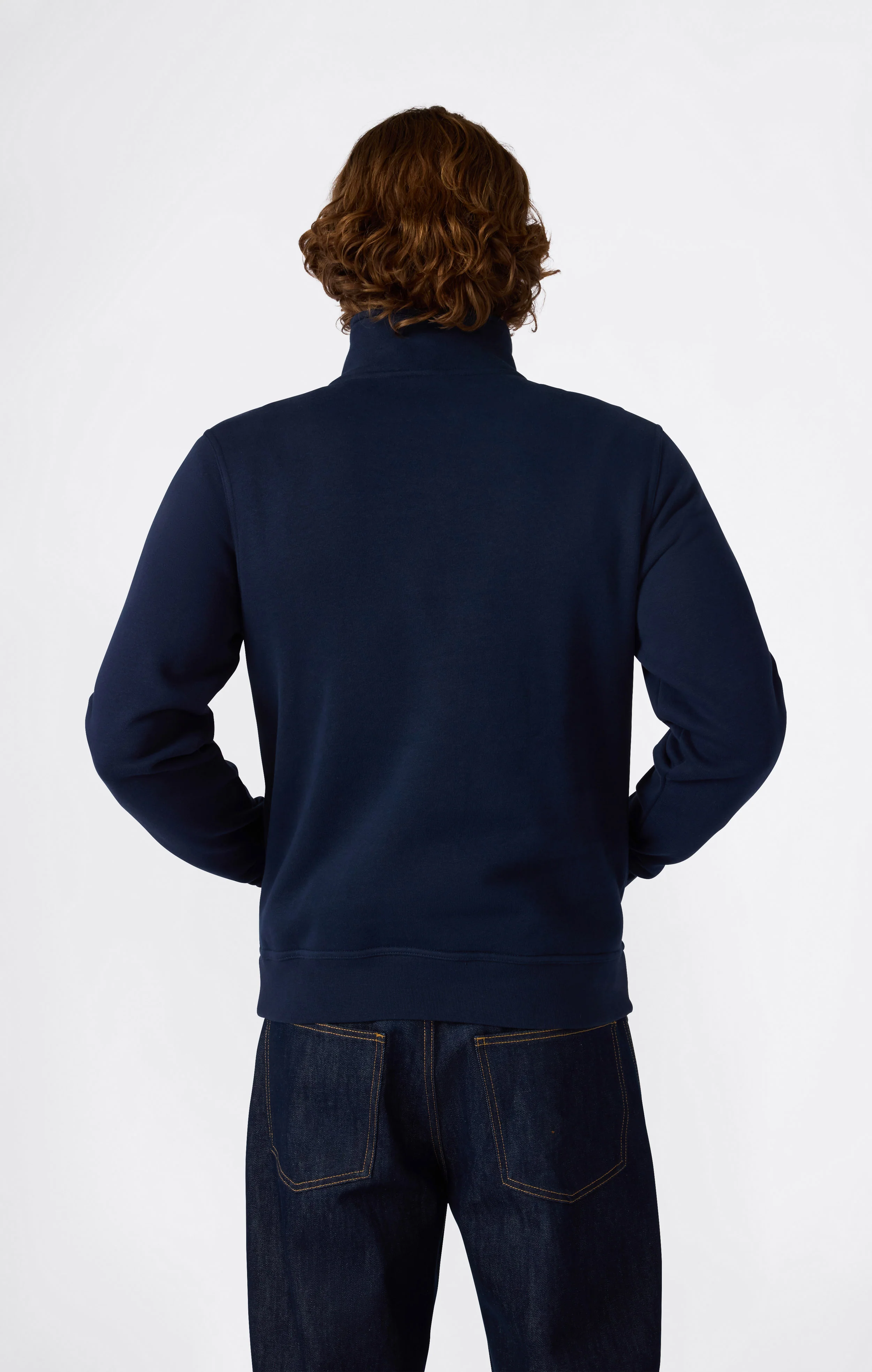 Men’s Half Zip Fleece Sweatshirt Icons - Image 3